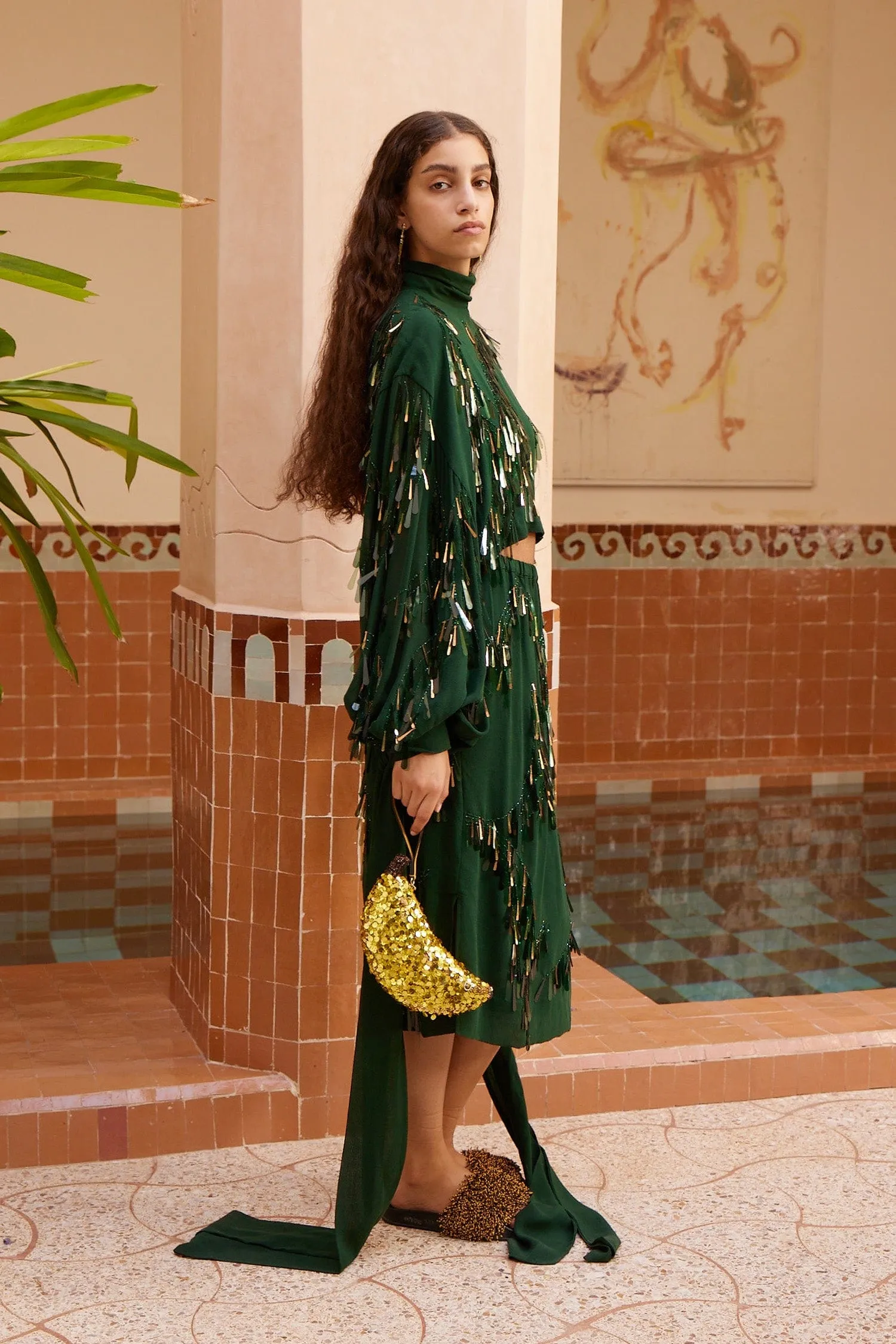 OPHIRA SEQUIN TOP sold by Alemais product image thumbnail 3