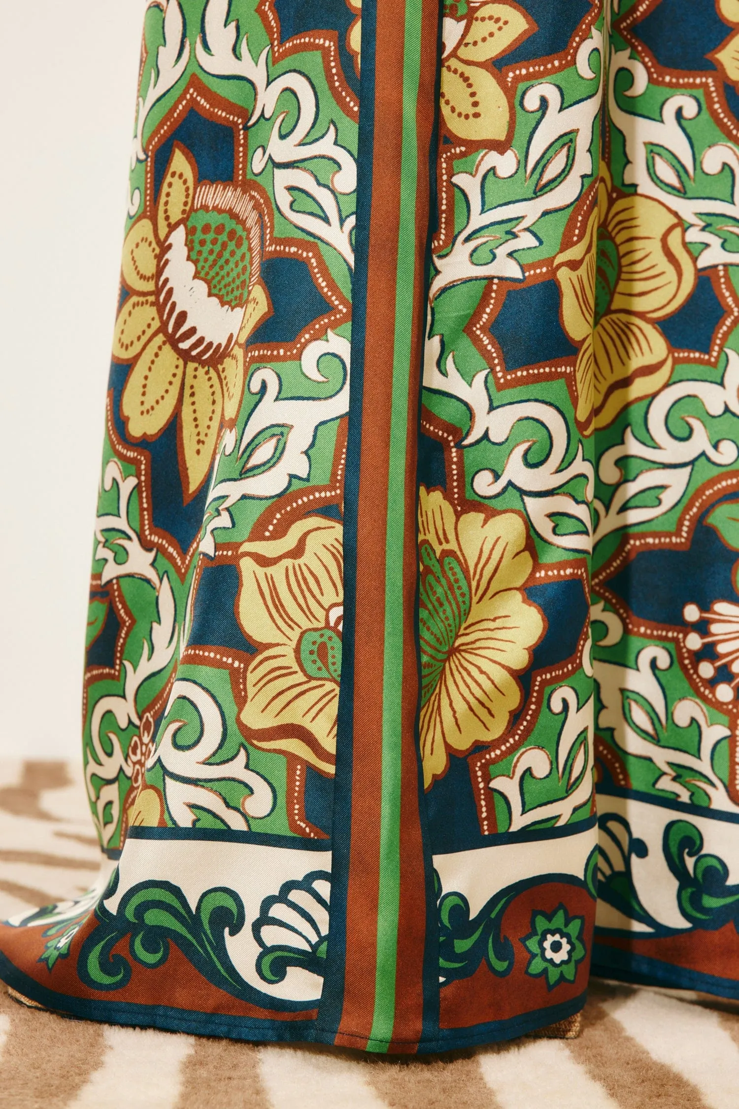 LIANA SILK PALAZZO PANT sold by Alemais product image thumbnail 5