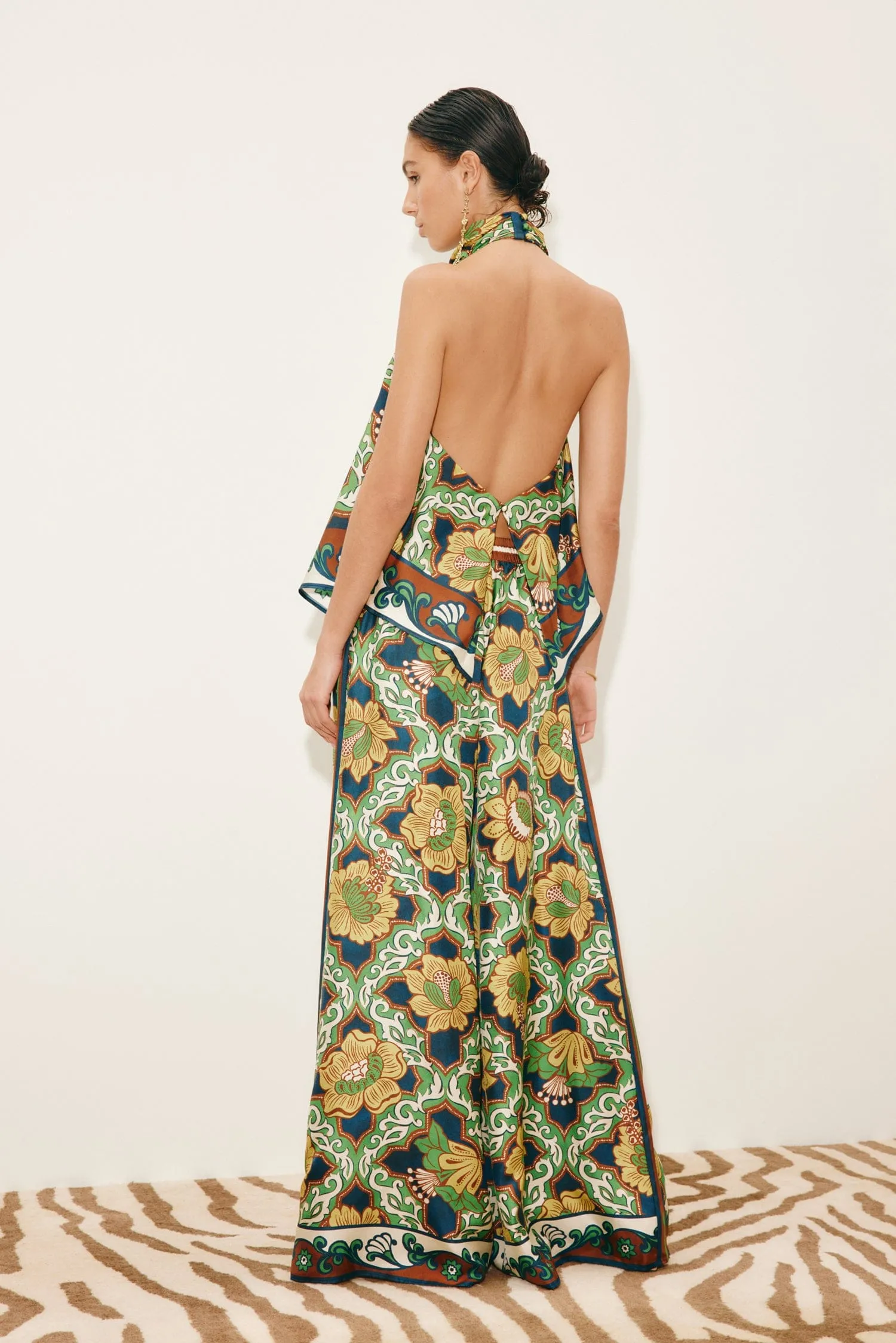 LIANA SILK TOP sold by Alemais product image thumbnail 4