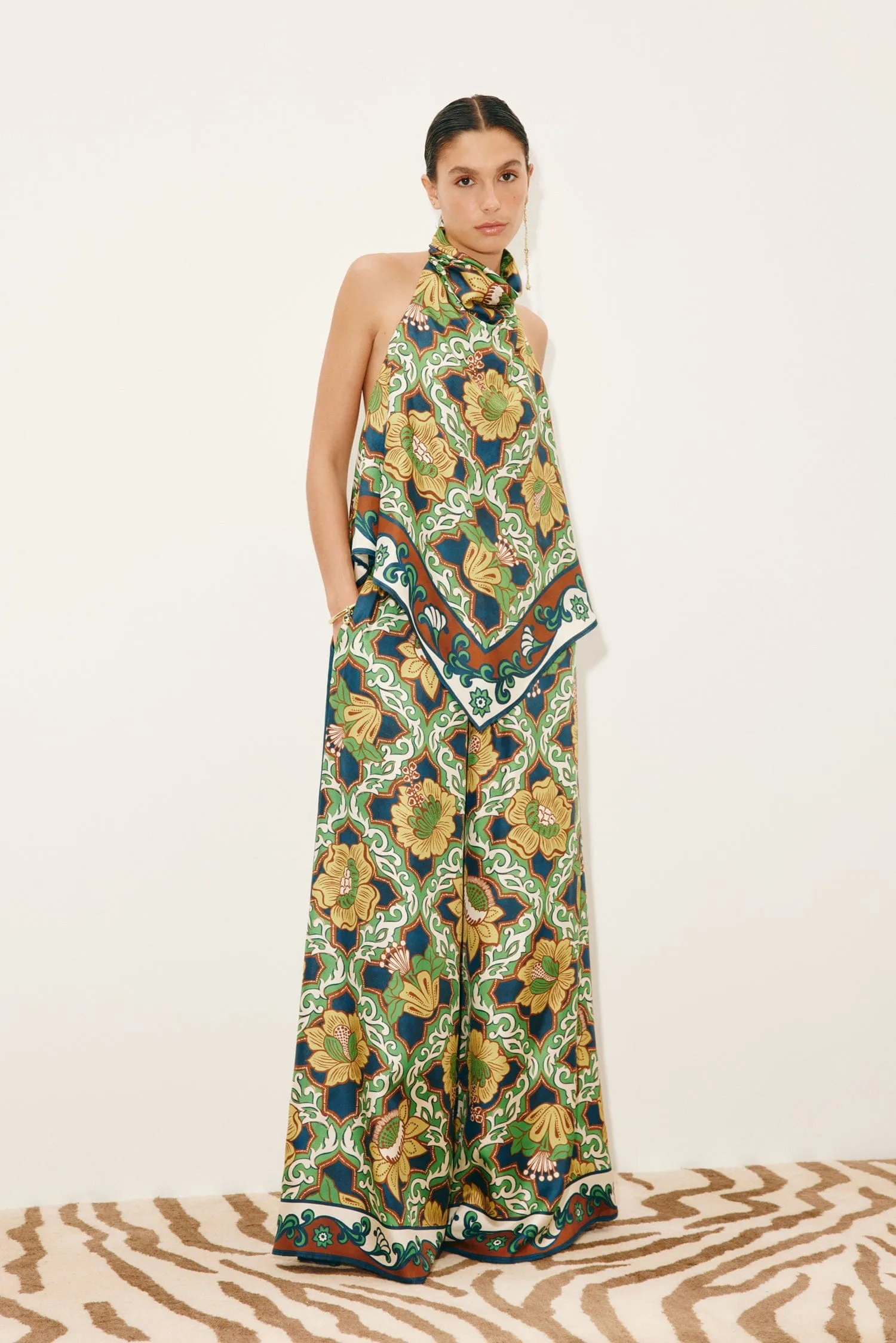 LIANA SILK TOP sold by Alemais product image thumbnail 2