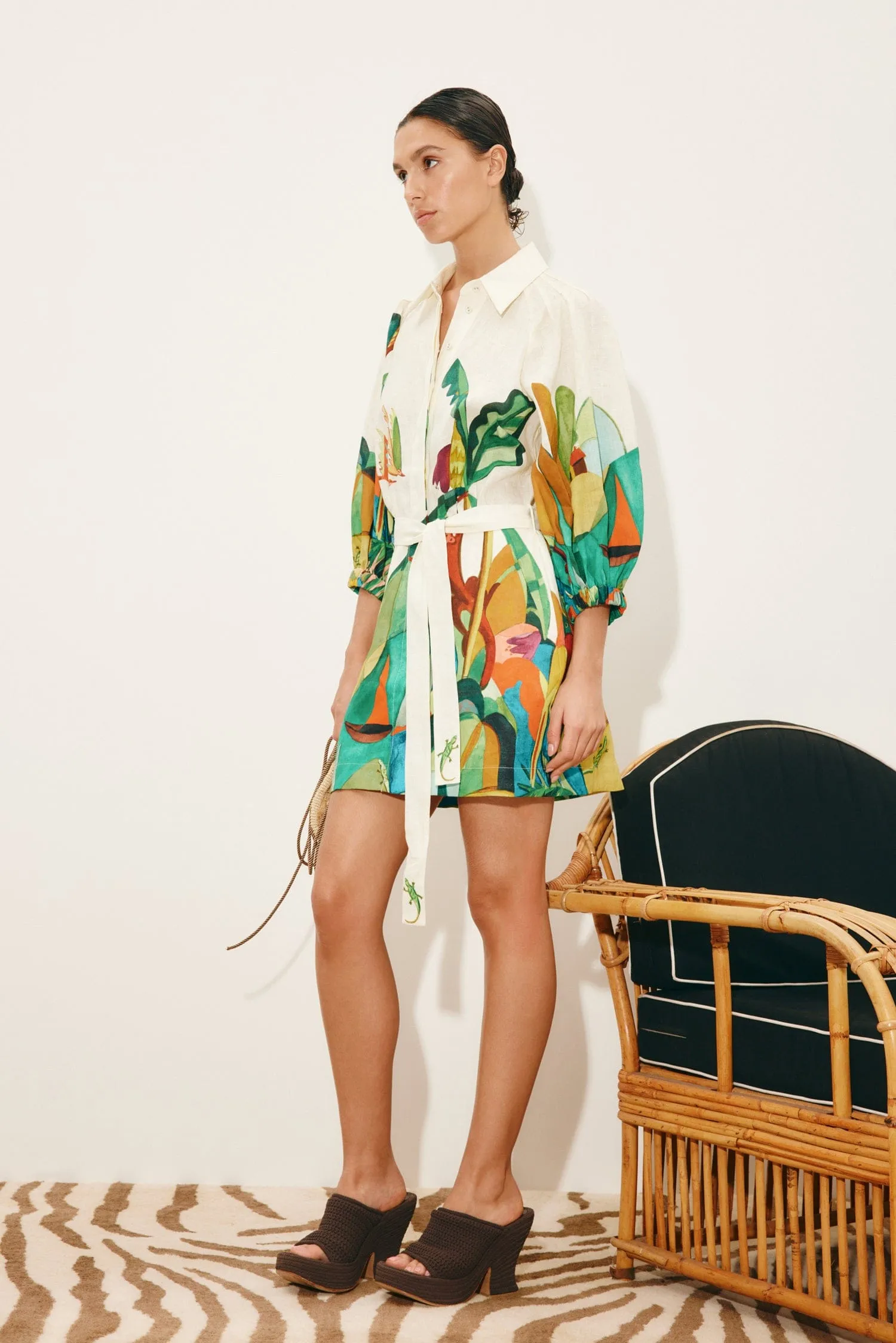 MOKSHINI MINI DRESS sold by Alemais product image thumbnail 3