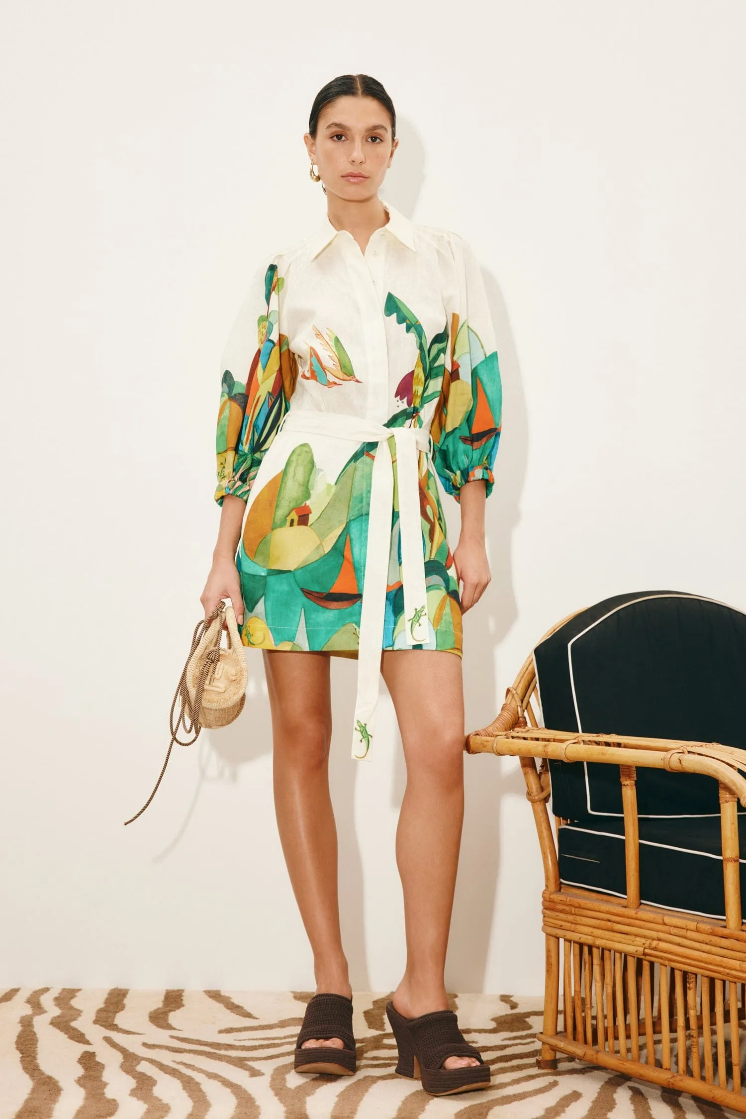 MOKSHINI MINI DRESS sold by Alemais product image thumbnail 2