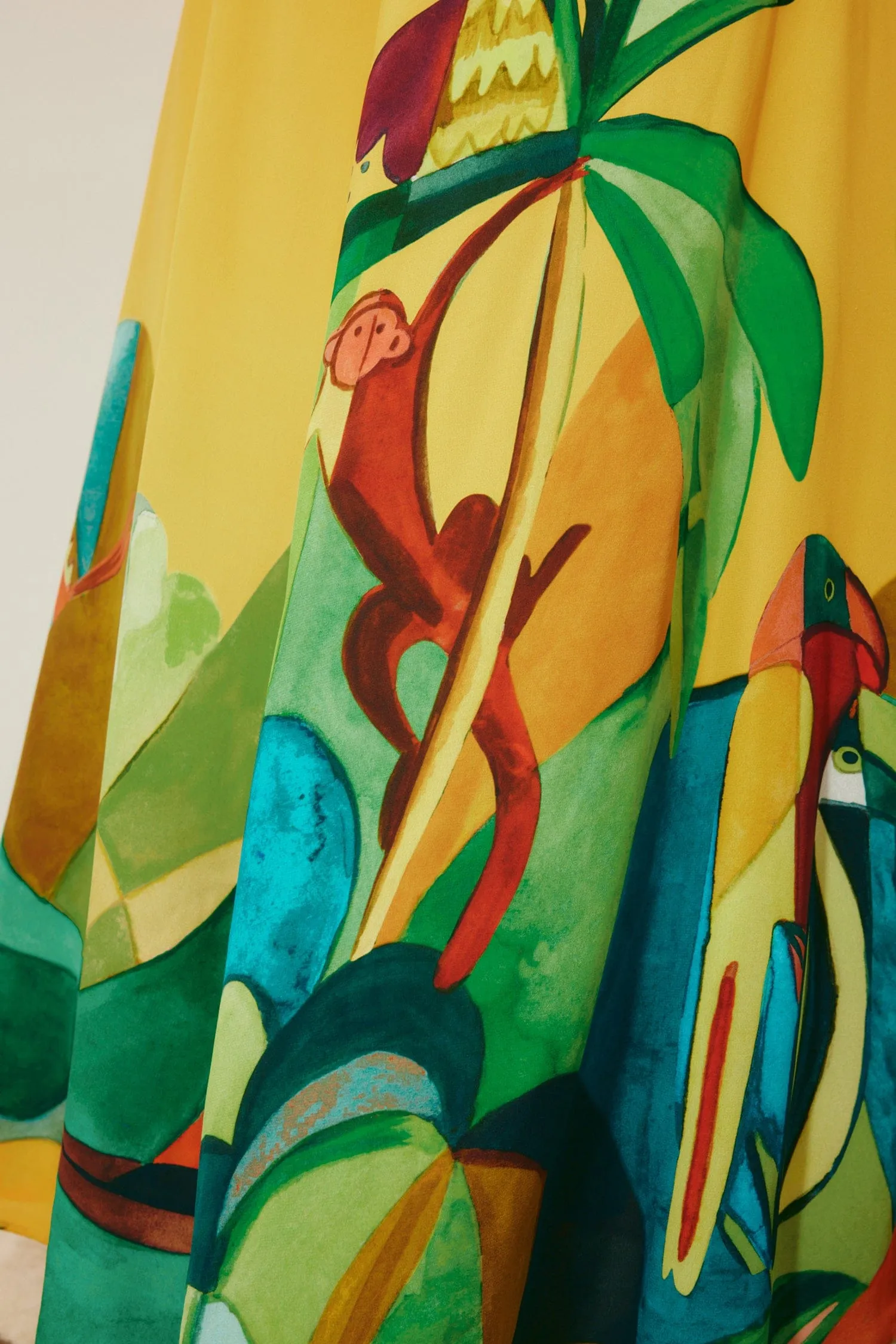 MOKSHINI SILK CUT OUT MIDI DRESS sold by Alemais product image thumbnail 5