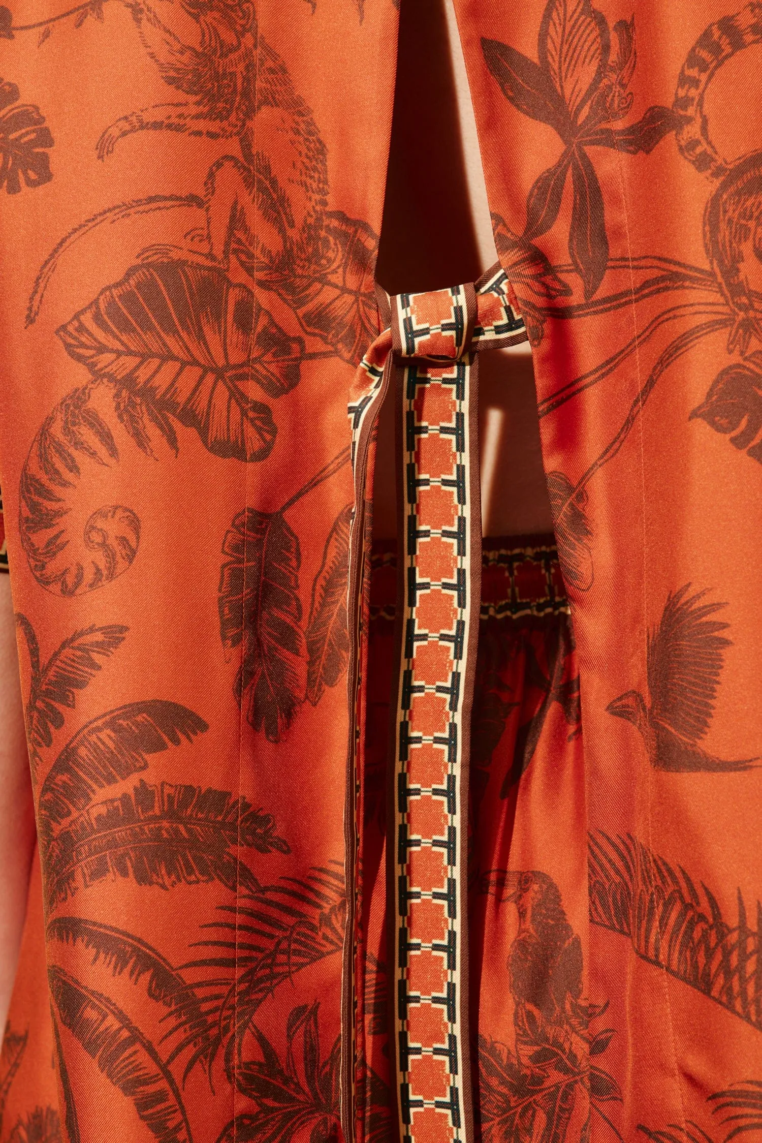 MONKEY DANCE SILK SHIRT sold by Alemais product image thumbnail 5