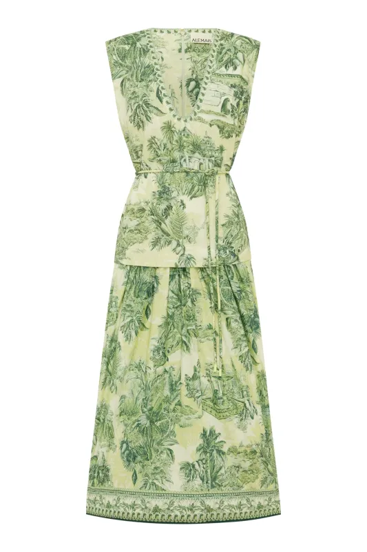 SARA MIDI DRESS sold by Alemais