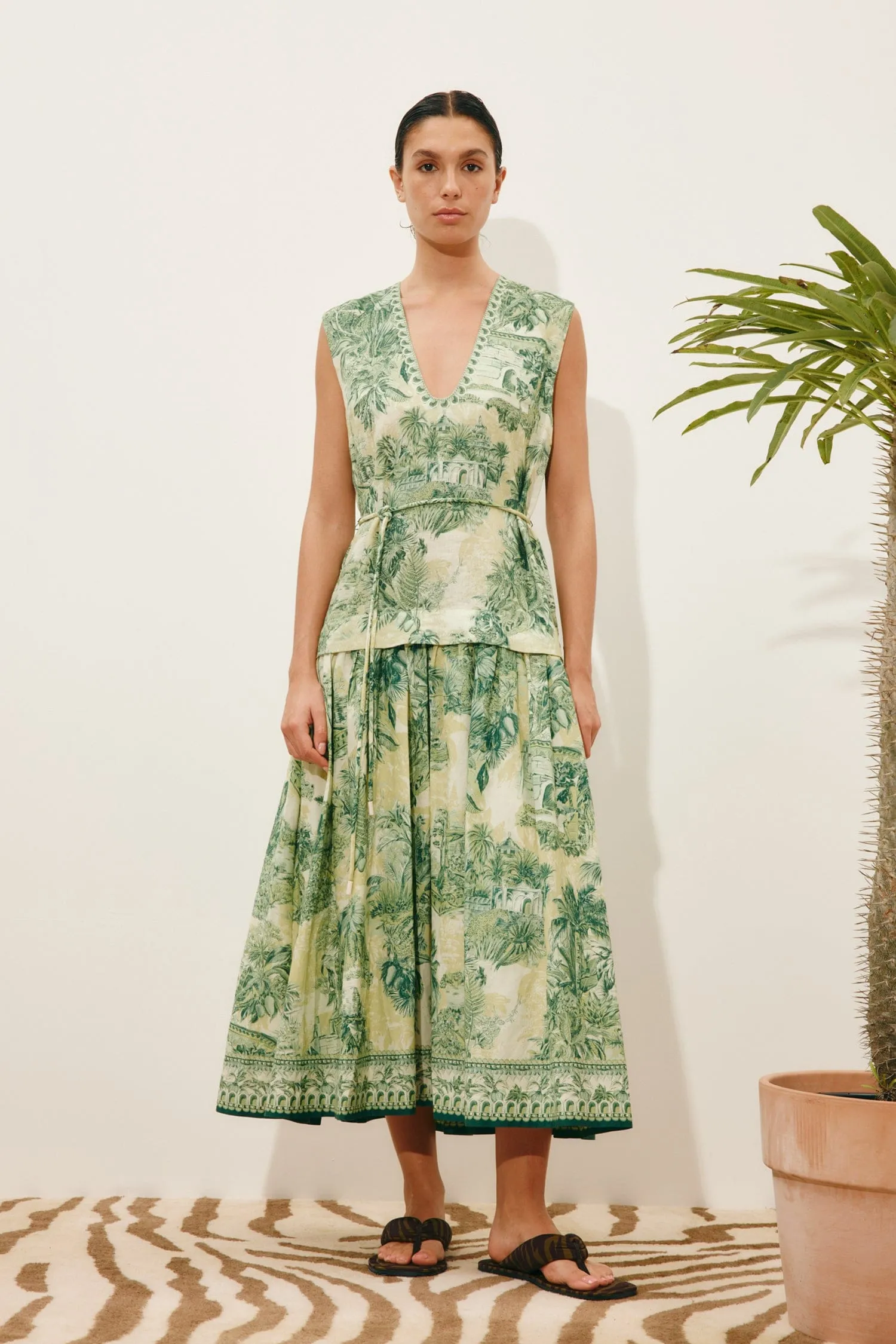 SARA MIDI DRESS sold by Alemais product image thumbnail 2