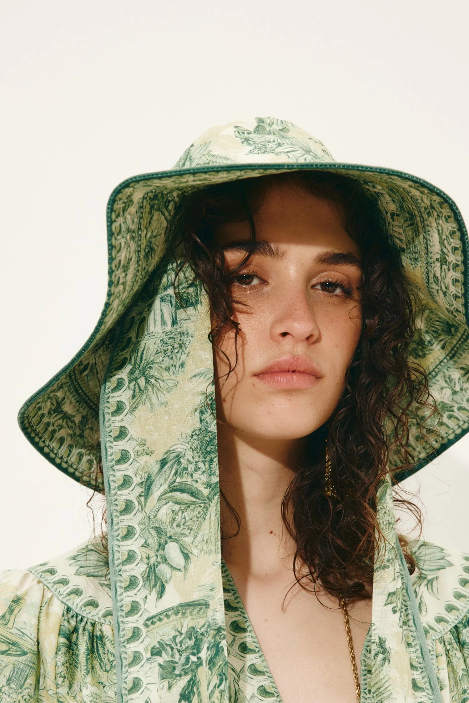 SARA WIDE BRIM TIE SUNHAT sold by Alemais product image thumbnail 2