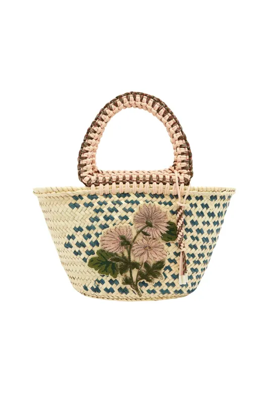 SAGE MIDI BASKET sold by Alemais