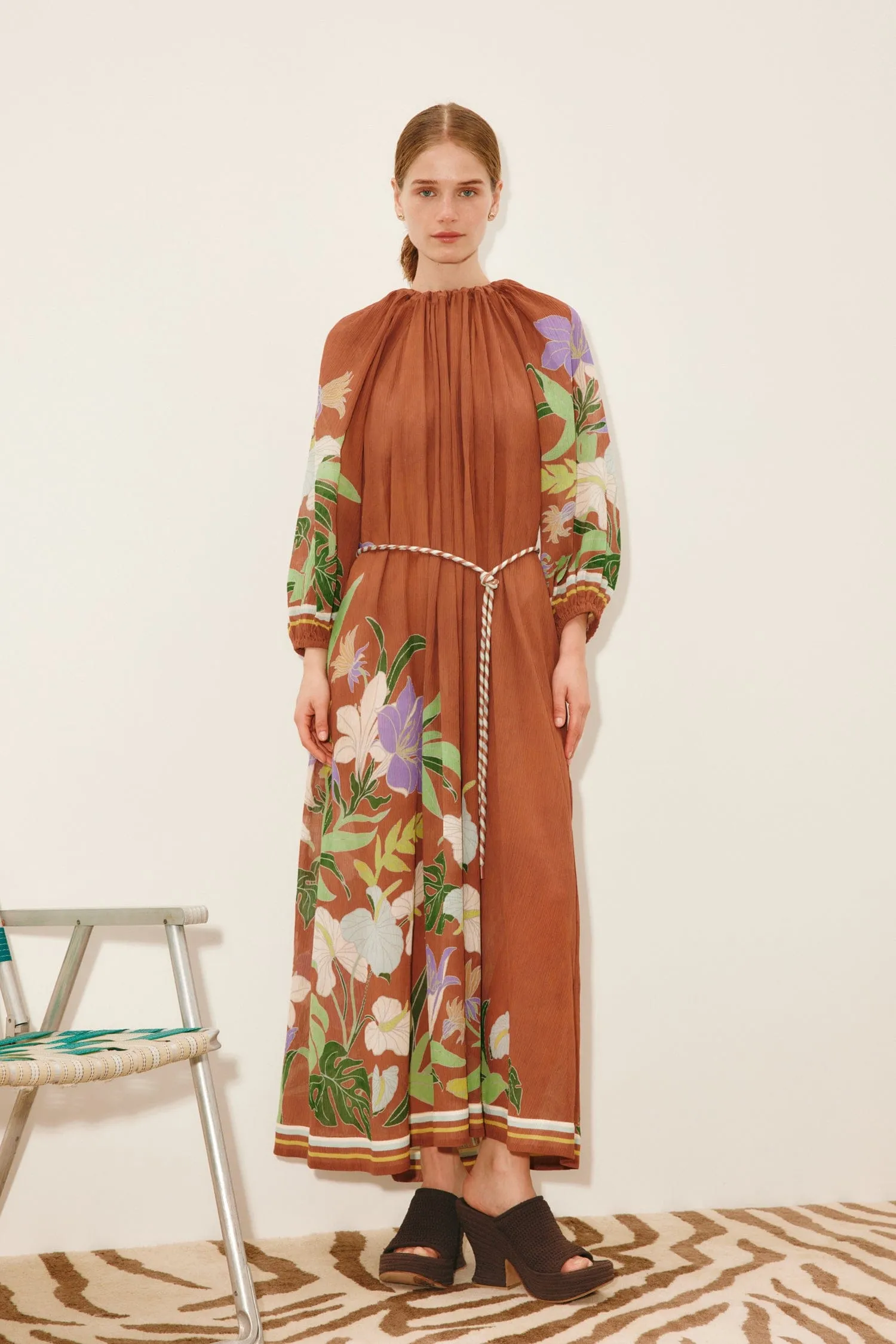 ALFIE RUCHED MIDI DRESS sold by Alemais product image thumbnail 2