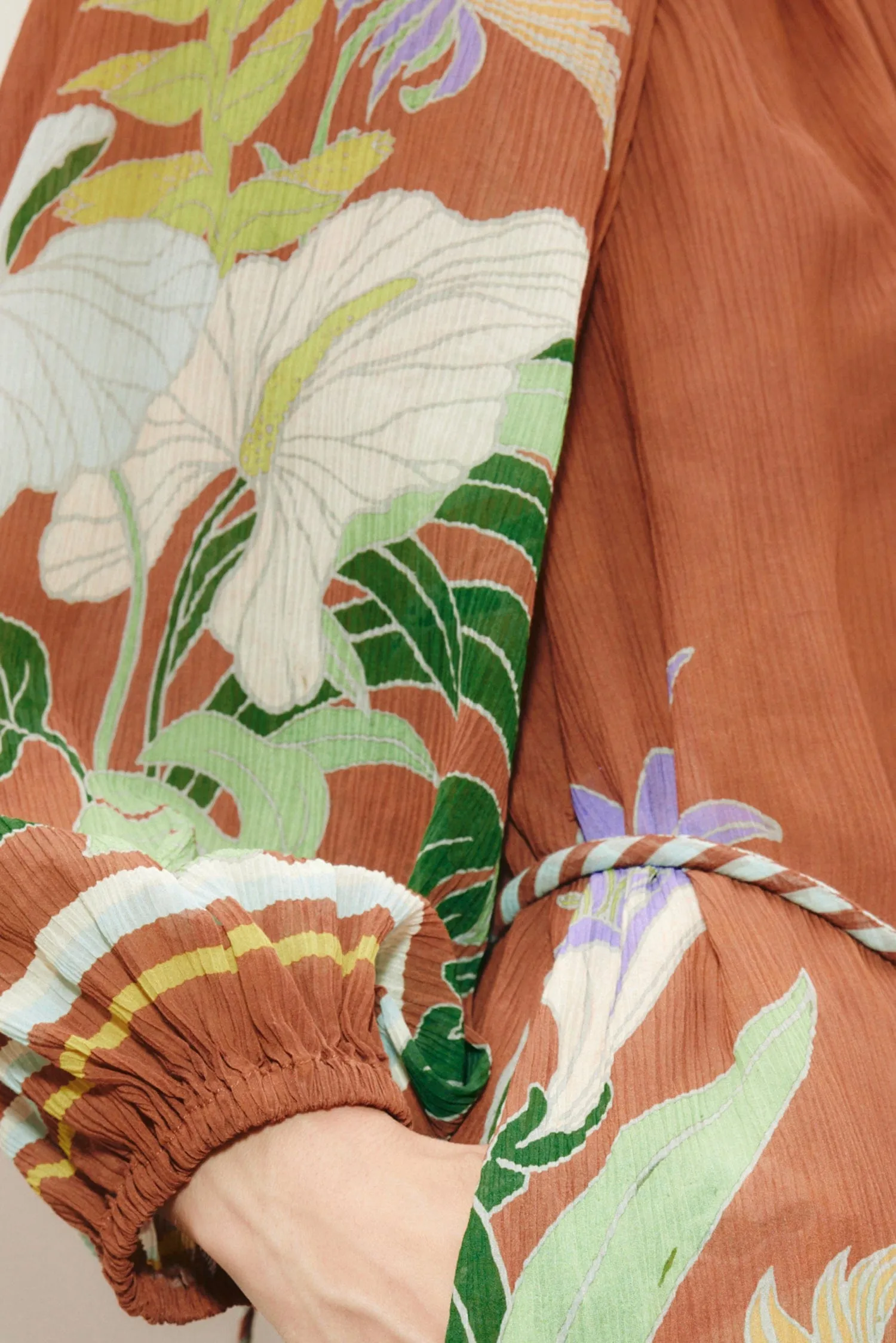 ALFIE RUCHED MIDI DRESS sold by Alemais product image thumbnail 5