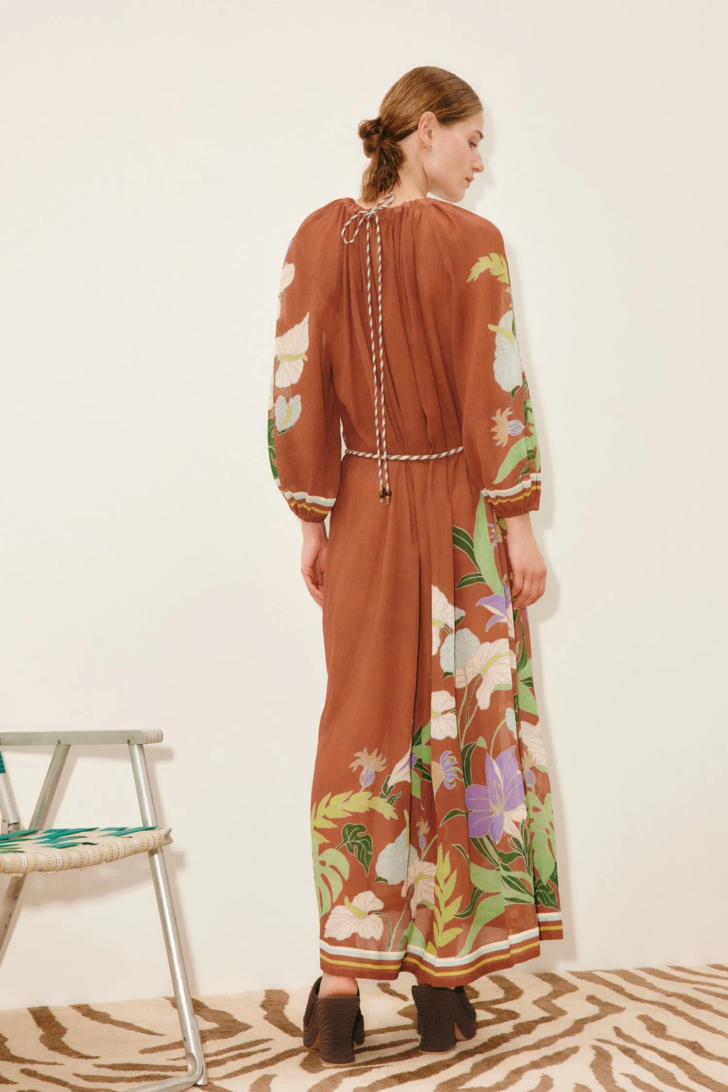 ALFIE RUCHED MIDI DRESS sold by Alemais product image thumbnail 4