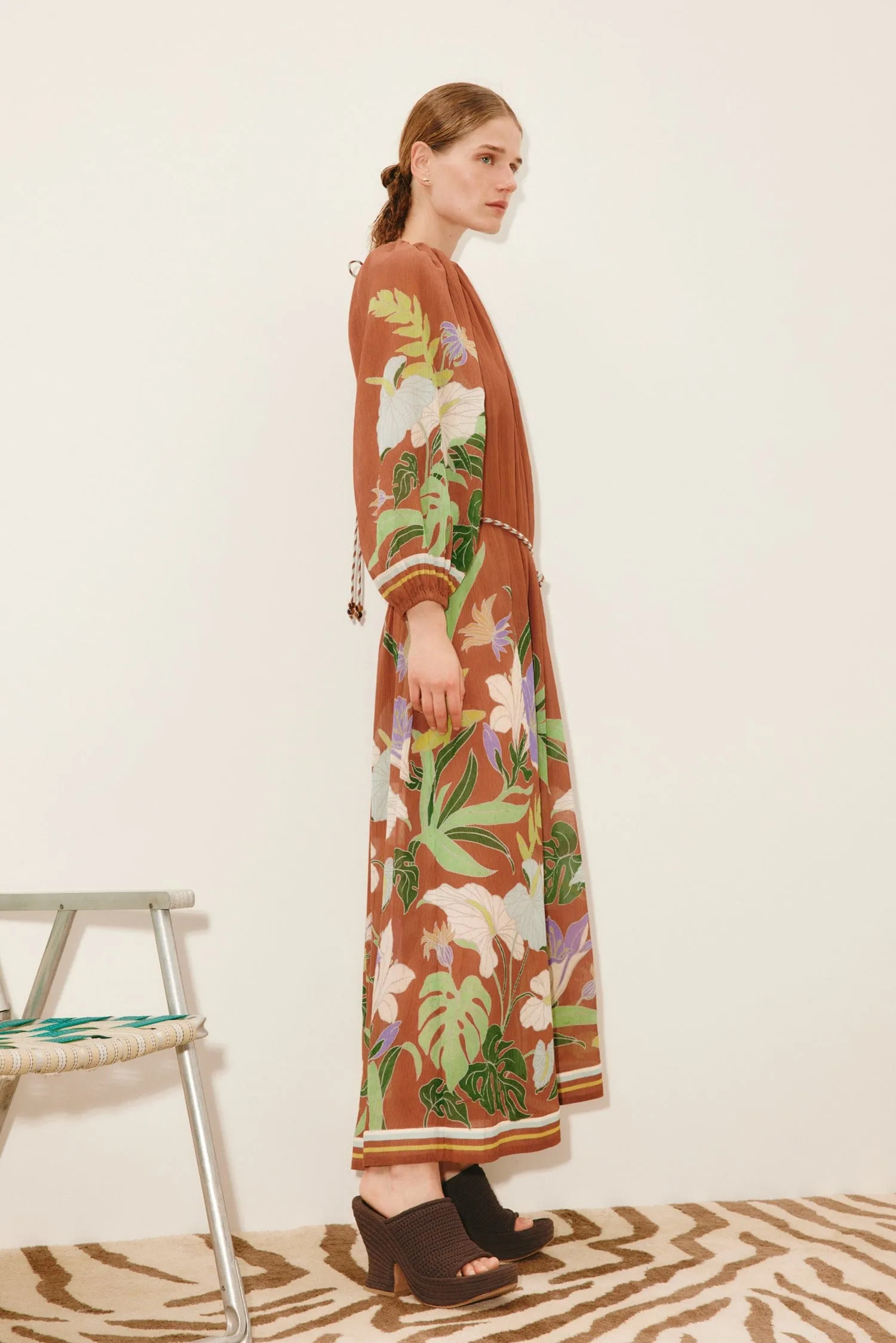 ALFIE RUCHED MIDI DRESS sold by Alemais product image thumbnail 3