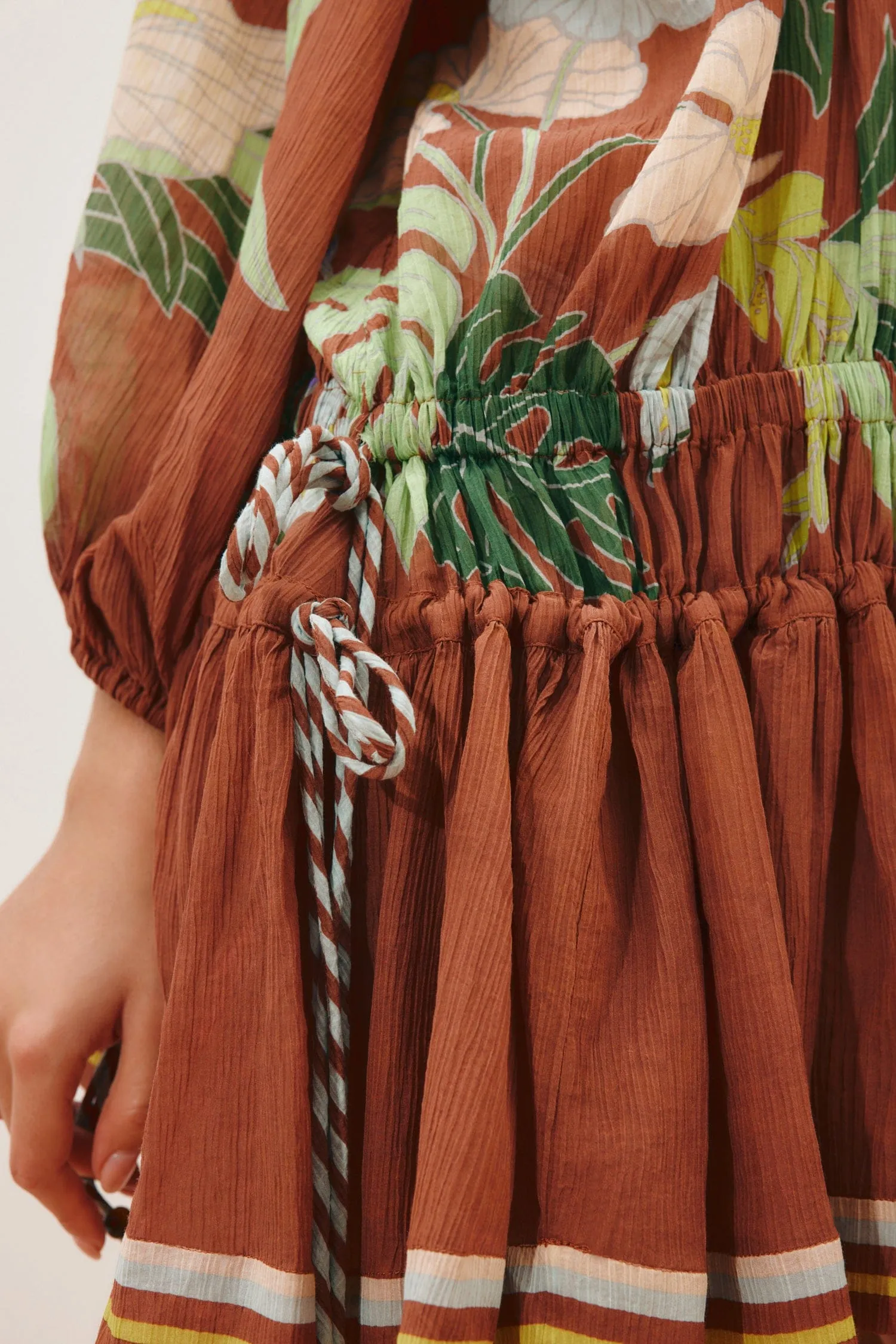 ALFIE RUCHED MINI DRESS sold by Alemais product image thumbnail 5