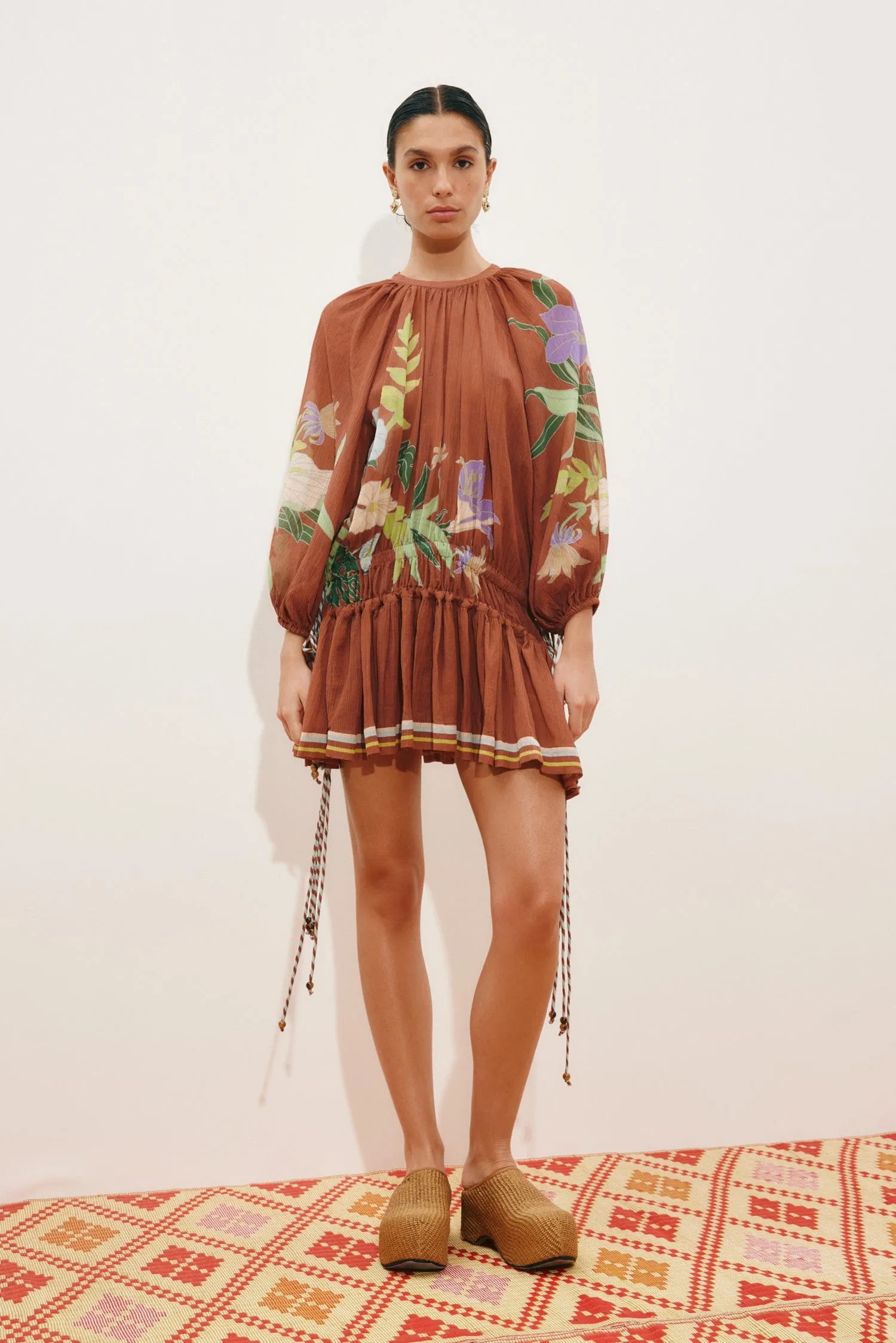 ALFIE RUCHED MINI DRESS sold by Alemais product image thumbnail 2