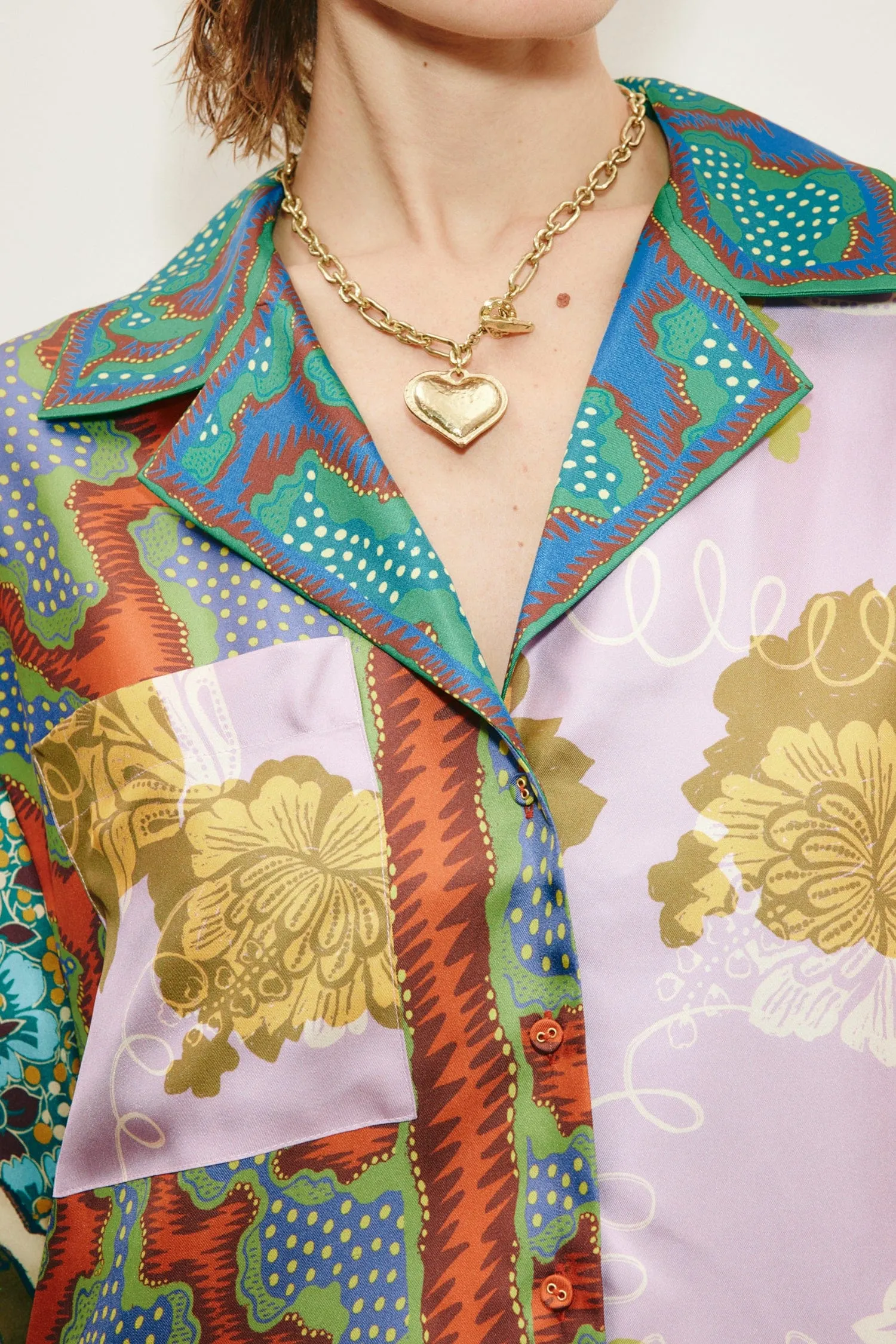 ARNIE SILK SHIRT sold by Alemais product image thumbnail 5