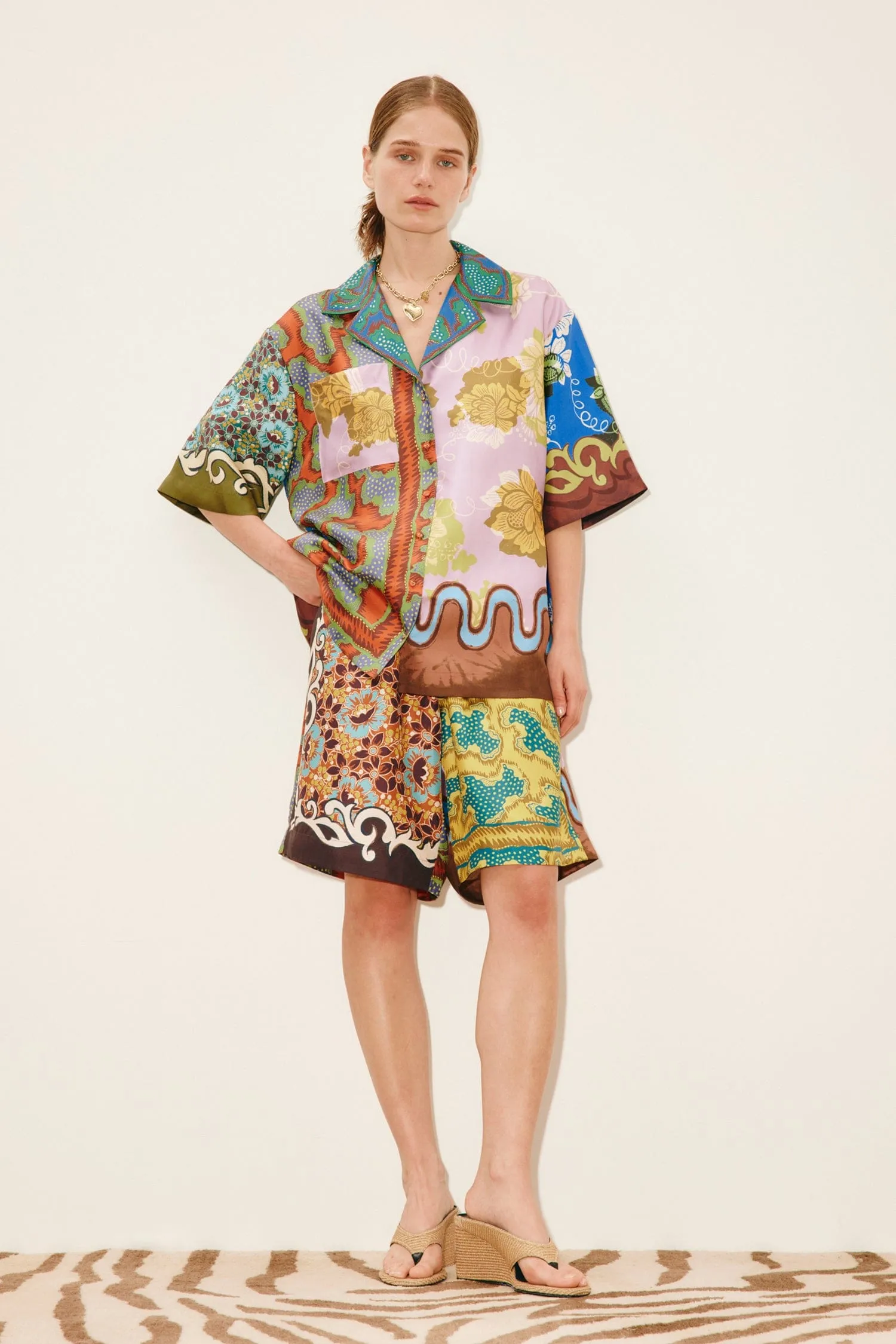 ARNIE SILK SHORT sold by Alemais product image thumbnail 2