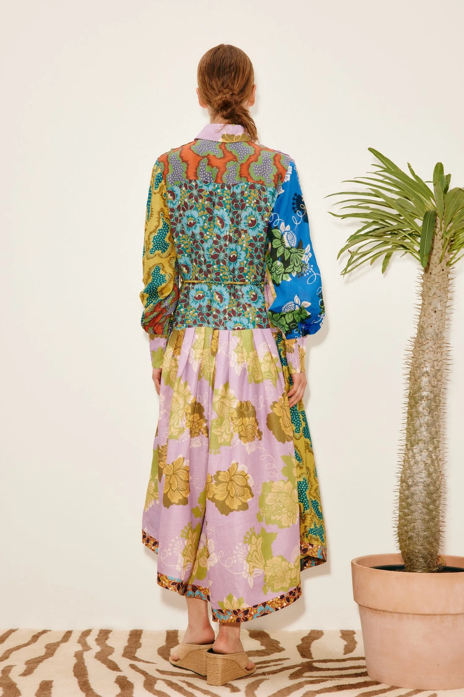 ARNIE SPLICED SHIRTDRESS sold by Alemais product image thumbnail 4