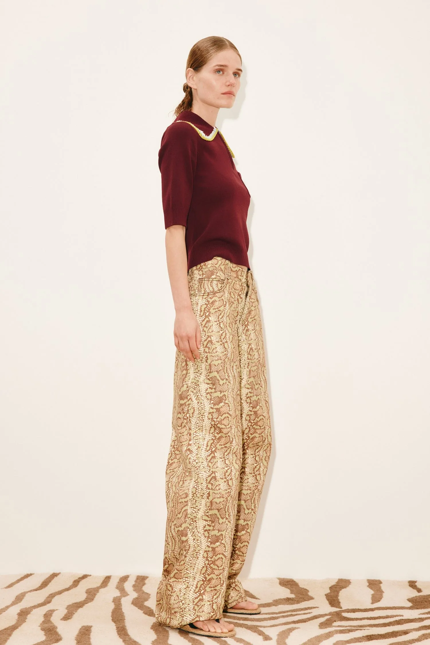 JASPER KNIT POLO sold by Alemais product image thumbnail 3