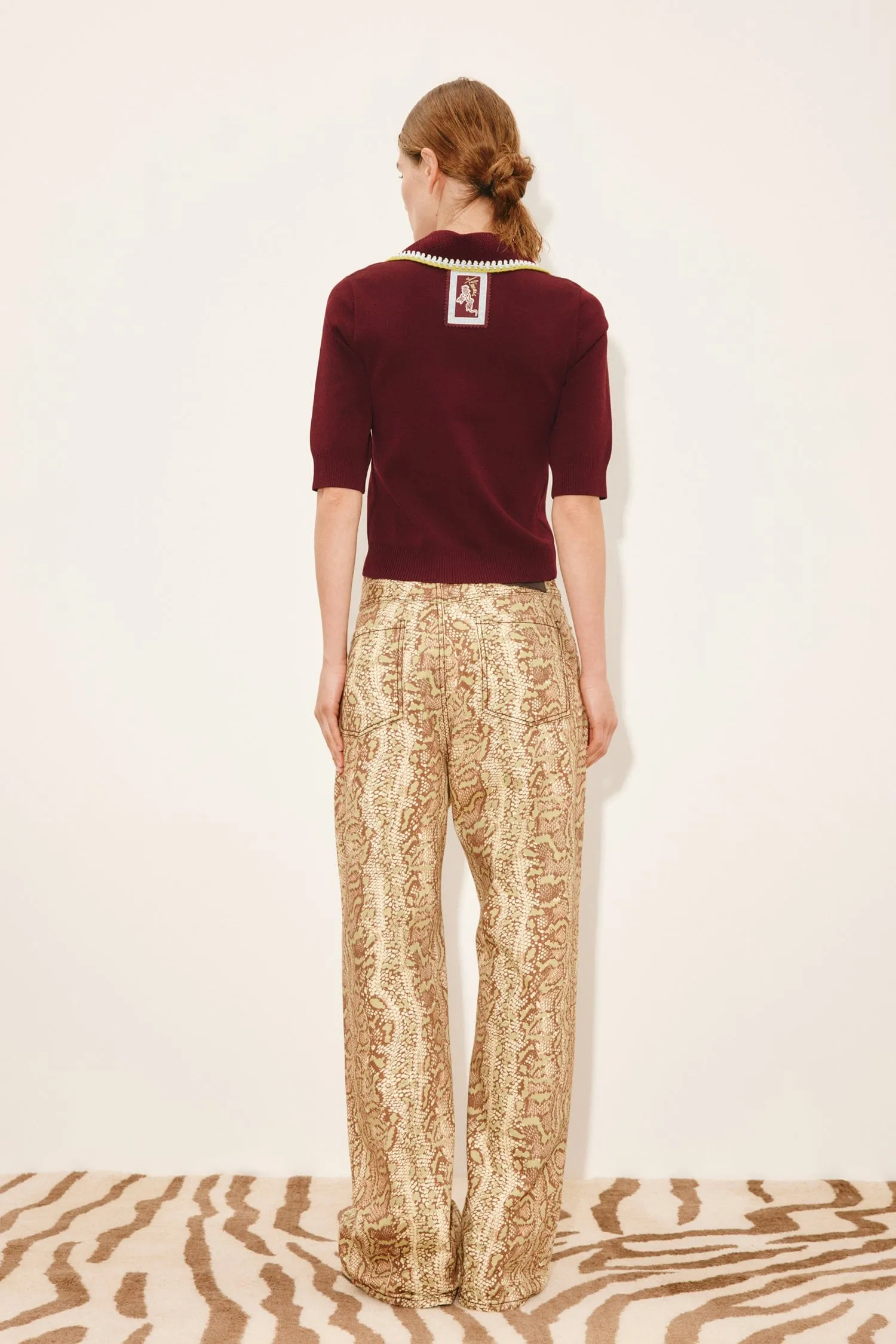 JASPER KNIT POLO sold by Alemais product image thumbnail 4