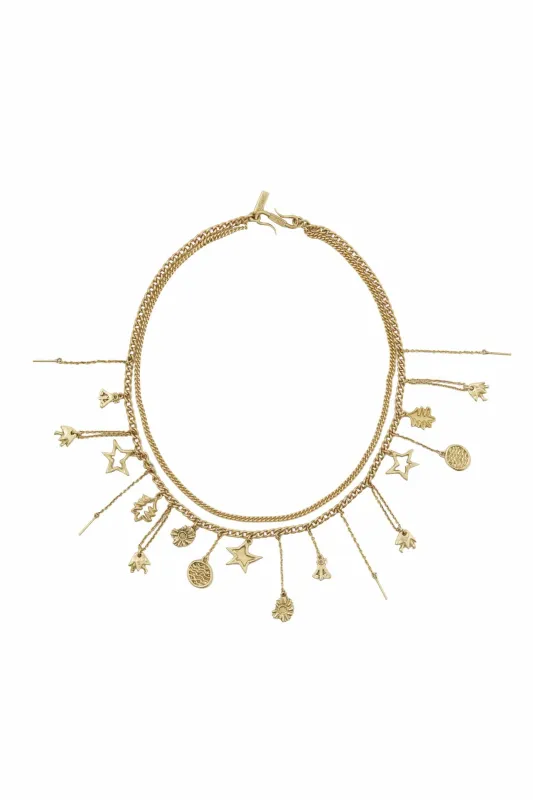 JEM CHARM NECKLACE sold by Alemais