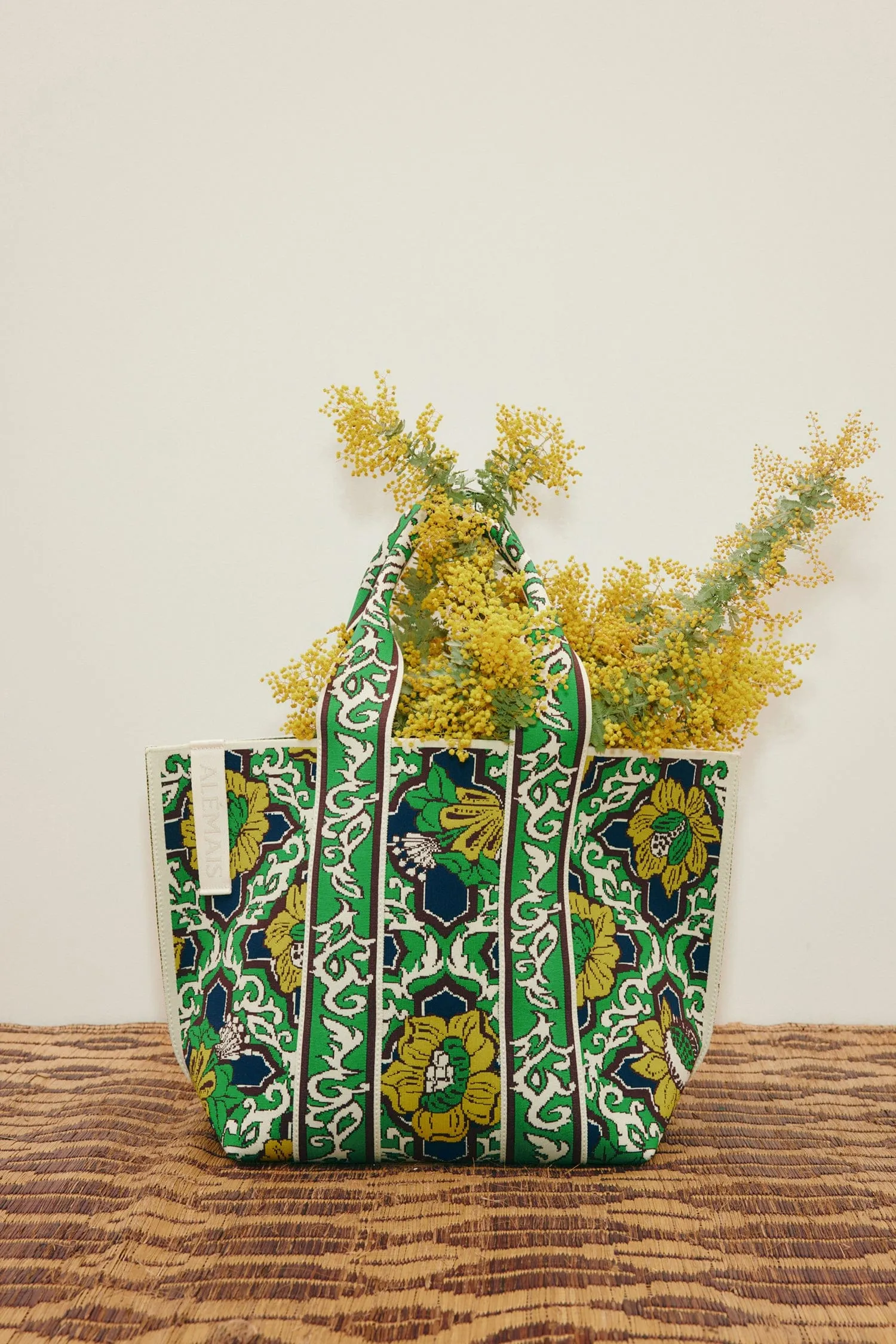 LIANA JACQUARD MAXI TOTE sold by Alemais product image thumbnail 2