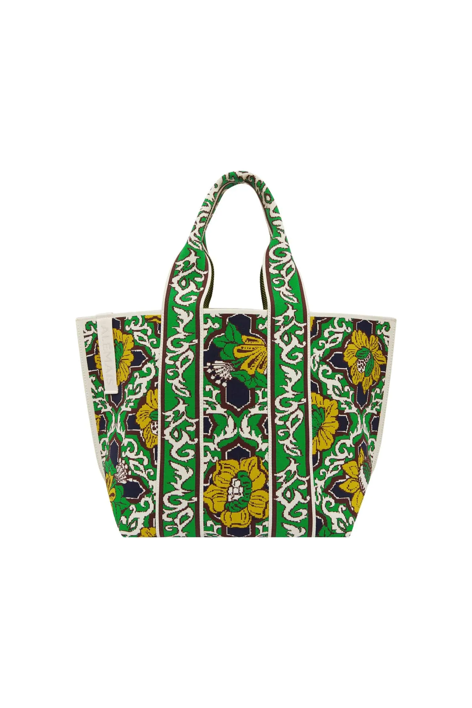 LIANA JACQUARD MAXI TOTE sold by Alemais