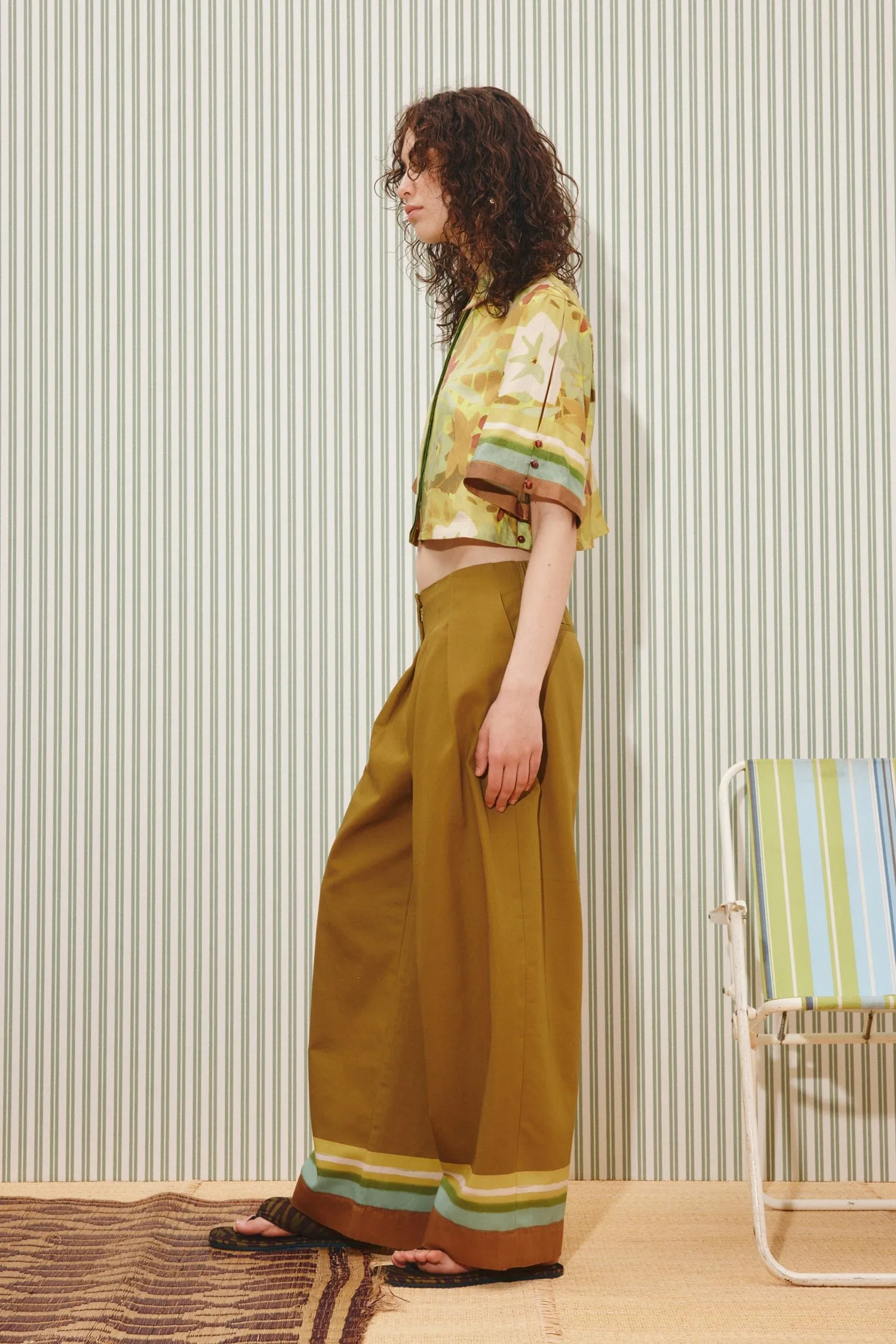 MAXI CROPPED SHIRT sold by Alemais product image thumbnail 3