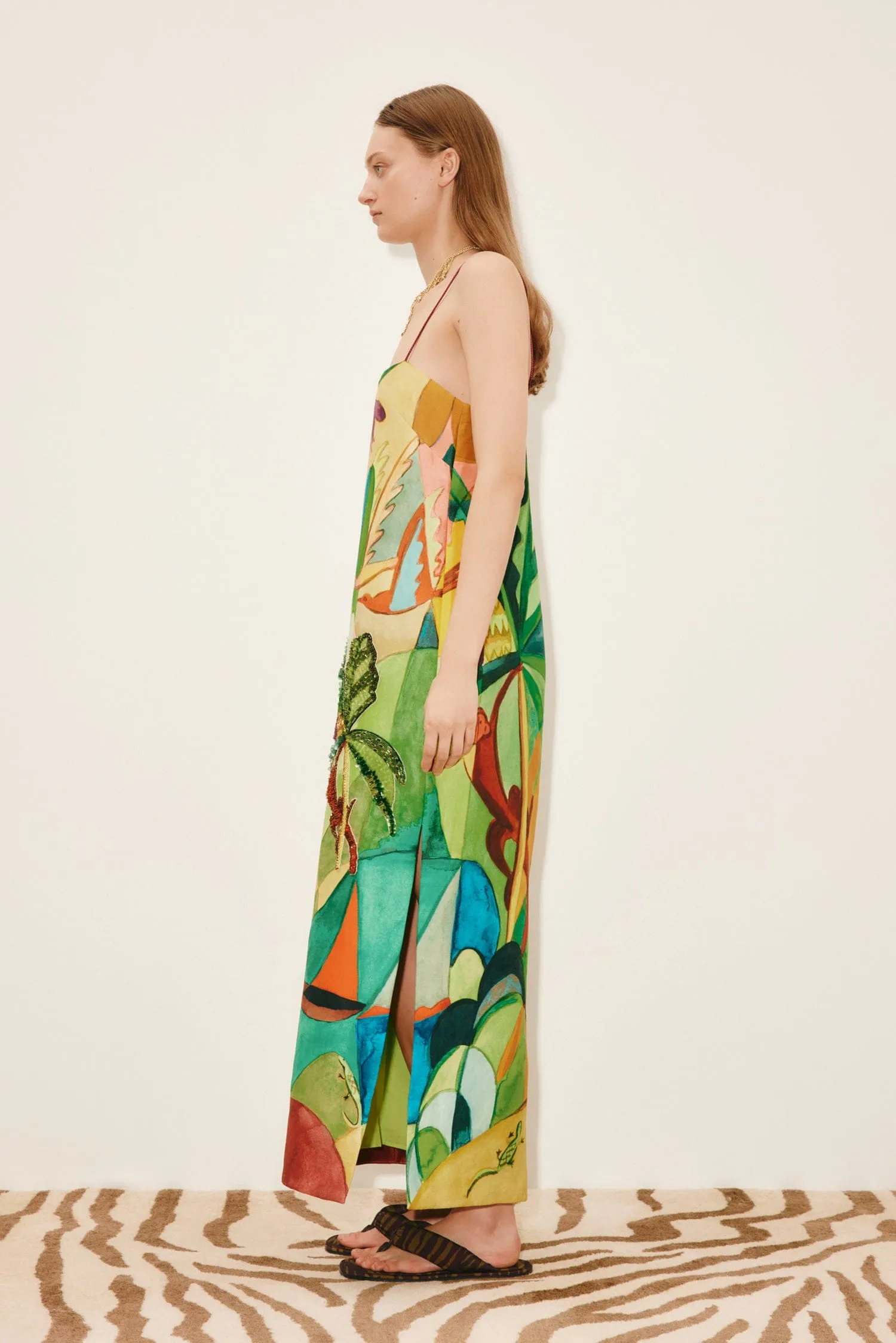 MOKSHINI EMBELLISHED MIDI DRESS sold by Alemais product image thumbnail 3