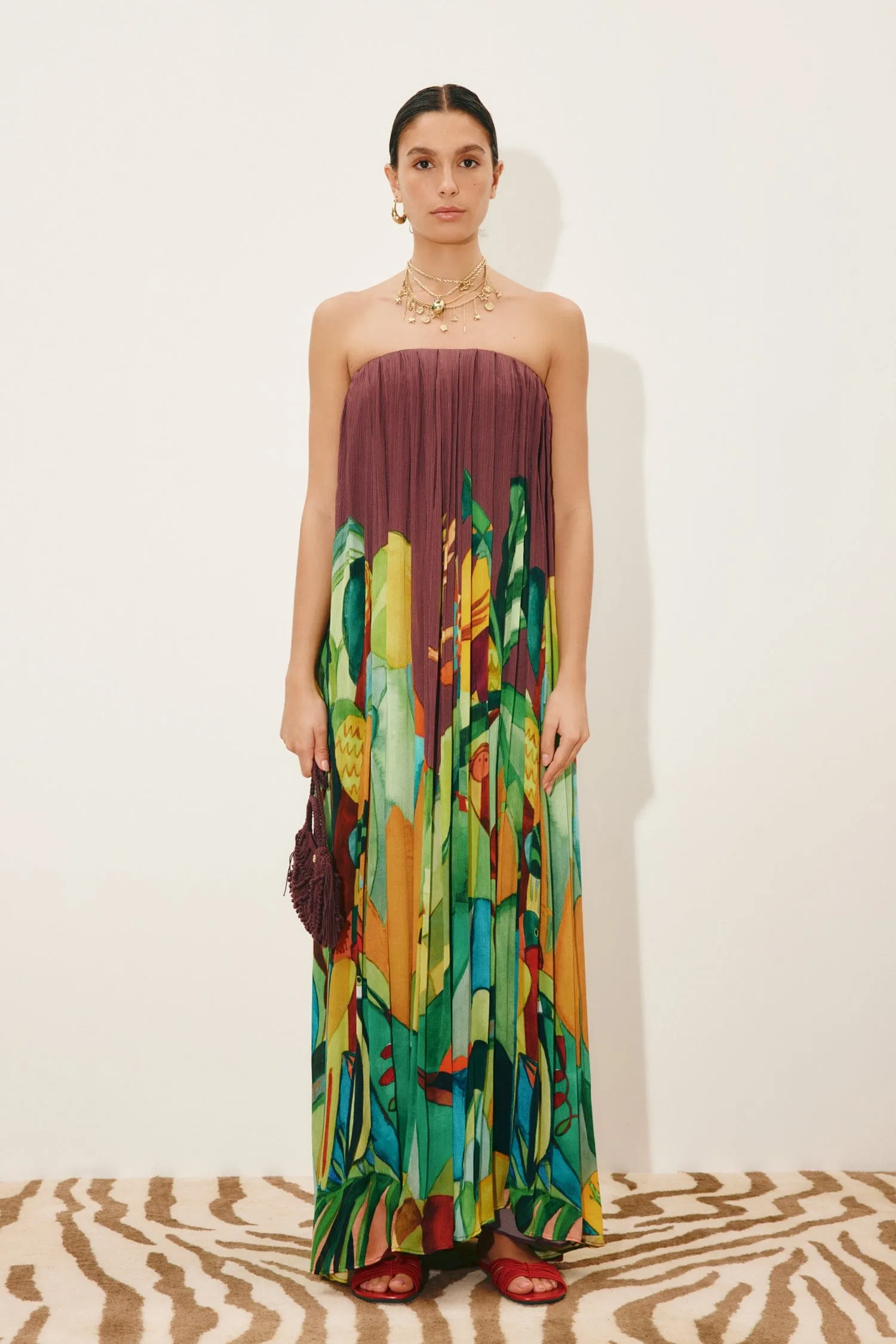 MOKSHINI SILK GOWN sold by Alemais product image thumbnail 2