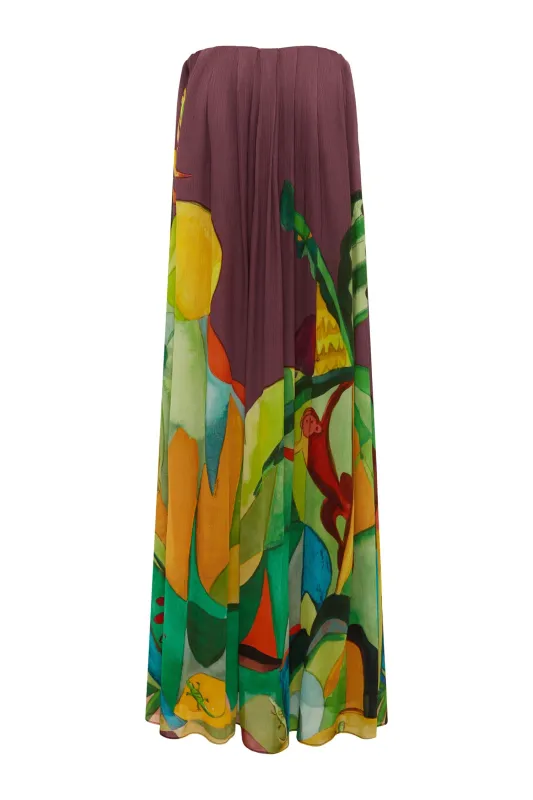 MOKSHINI SILK GOWN sold by Alemais