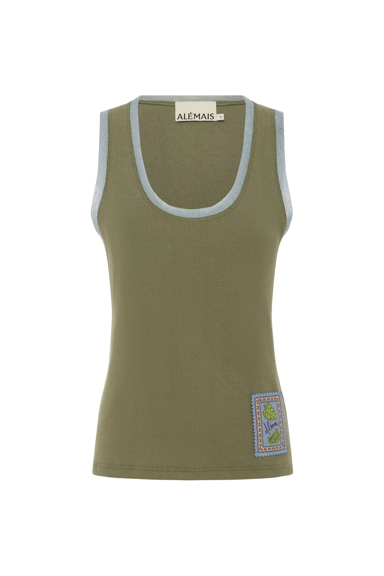 RAMON TANK SAGE sold by Alemais