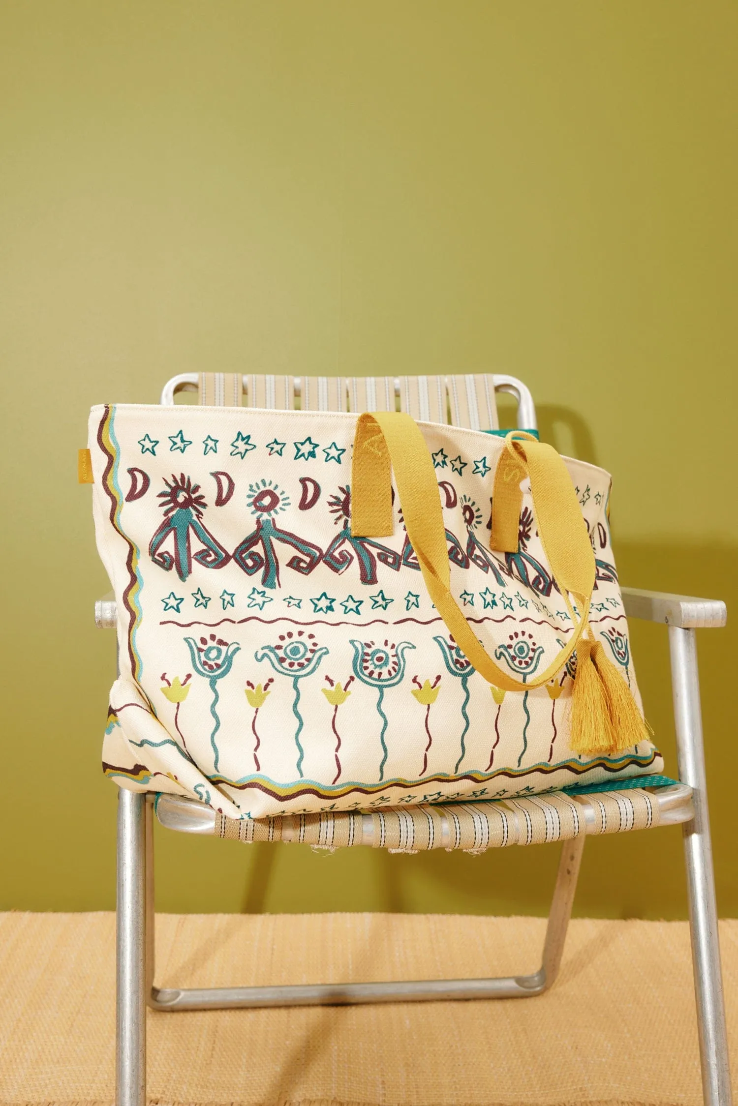 SUN DANCER BEACH TOTE sold by Alemais product image thumbnail 2