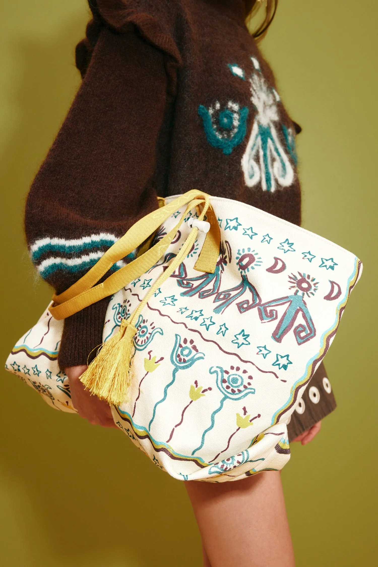 SUN DANCER BEACH TOTE sold by Alemais product image thumbnail 3