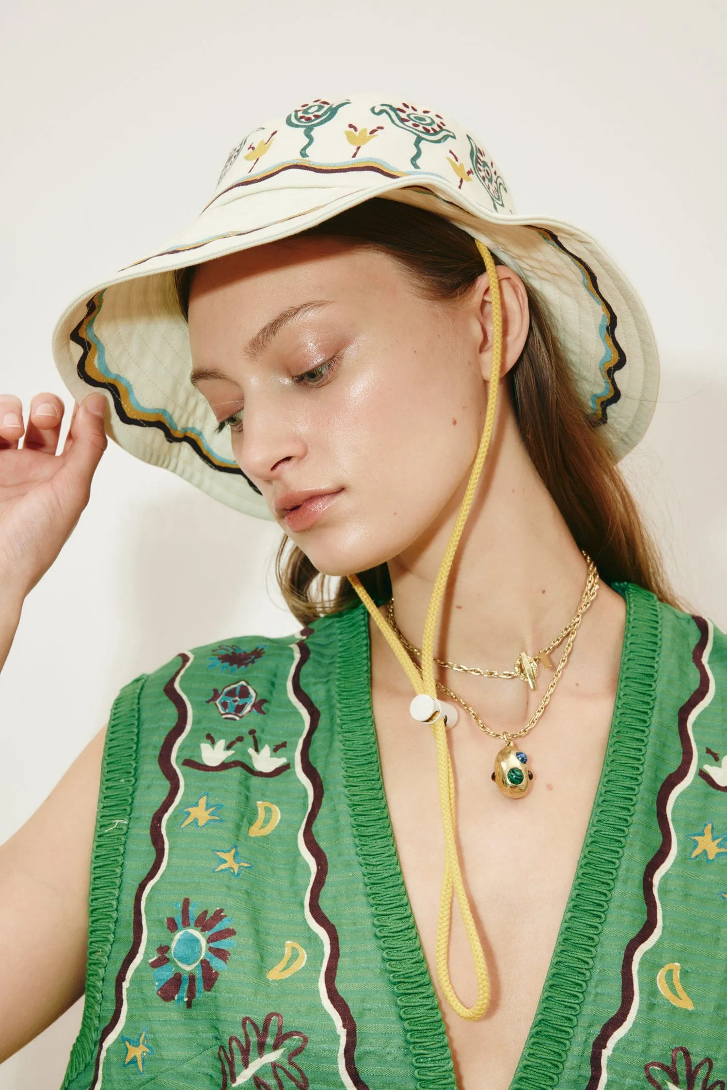 SUN DANCER BUCKET HAT sold by Alemais product image thumbnail 2