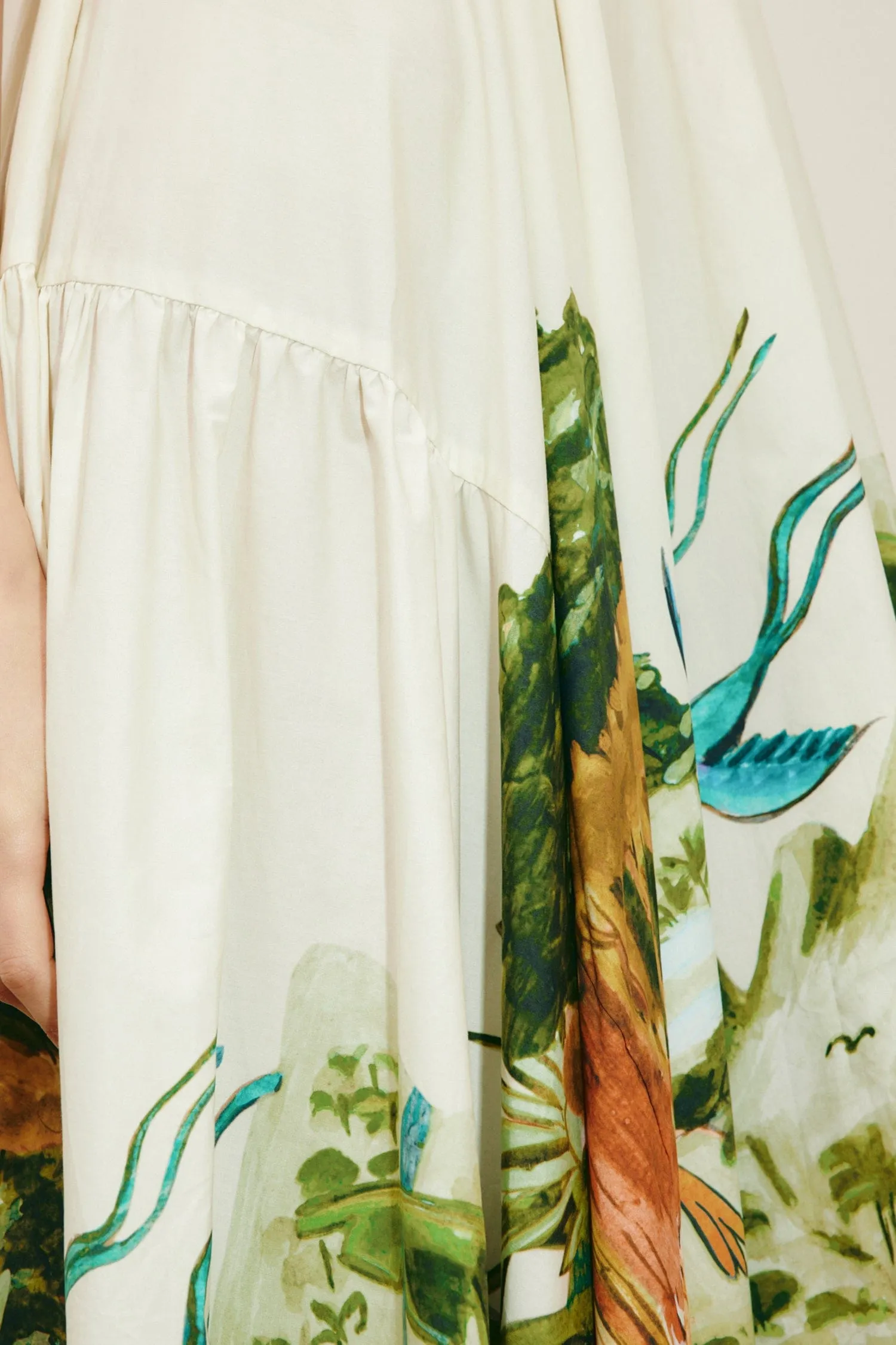 TOUCAN TANGO MIDI DRESS sold by Alemais product image thumbnail 5