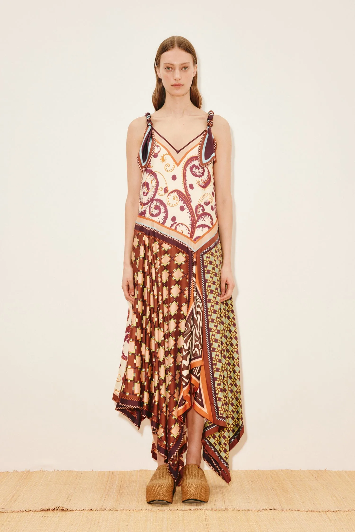 WILSON SILK MIDI DRESS sold by Alemais product image thumbnail 2