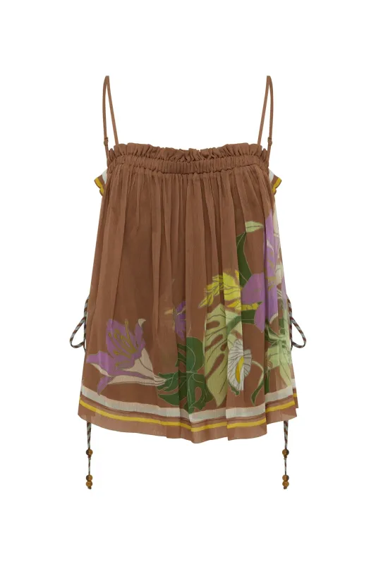 ALFIE RUCHED TOP sold by Alemais