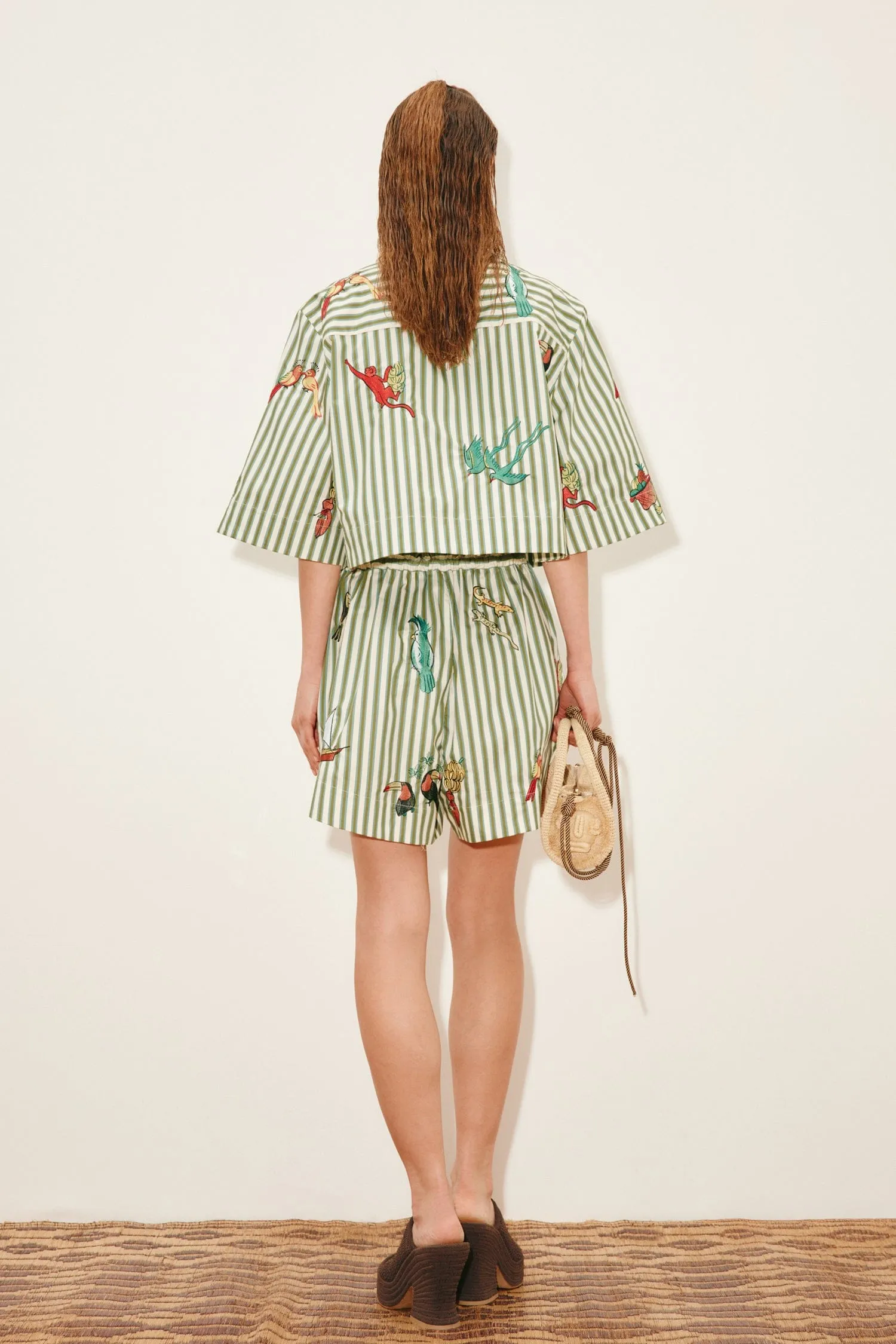 BISOU EMBROIDERED SHORT sold by Alemais product image thumbnail 4