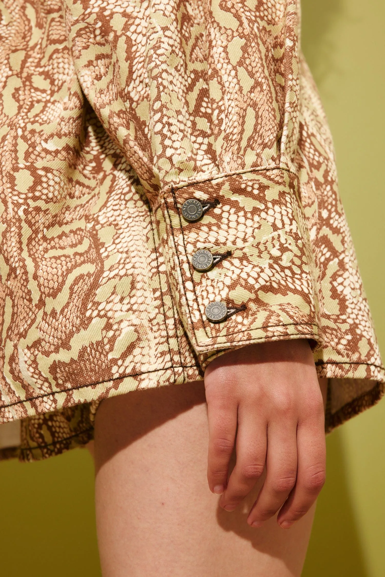 BOA DENIM JACKET sold by Alemais product image thumbnail 5