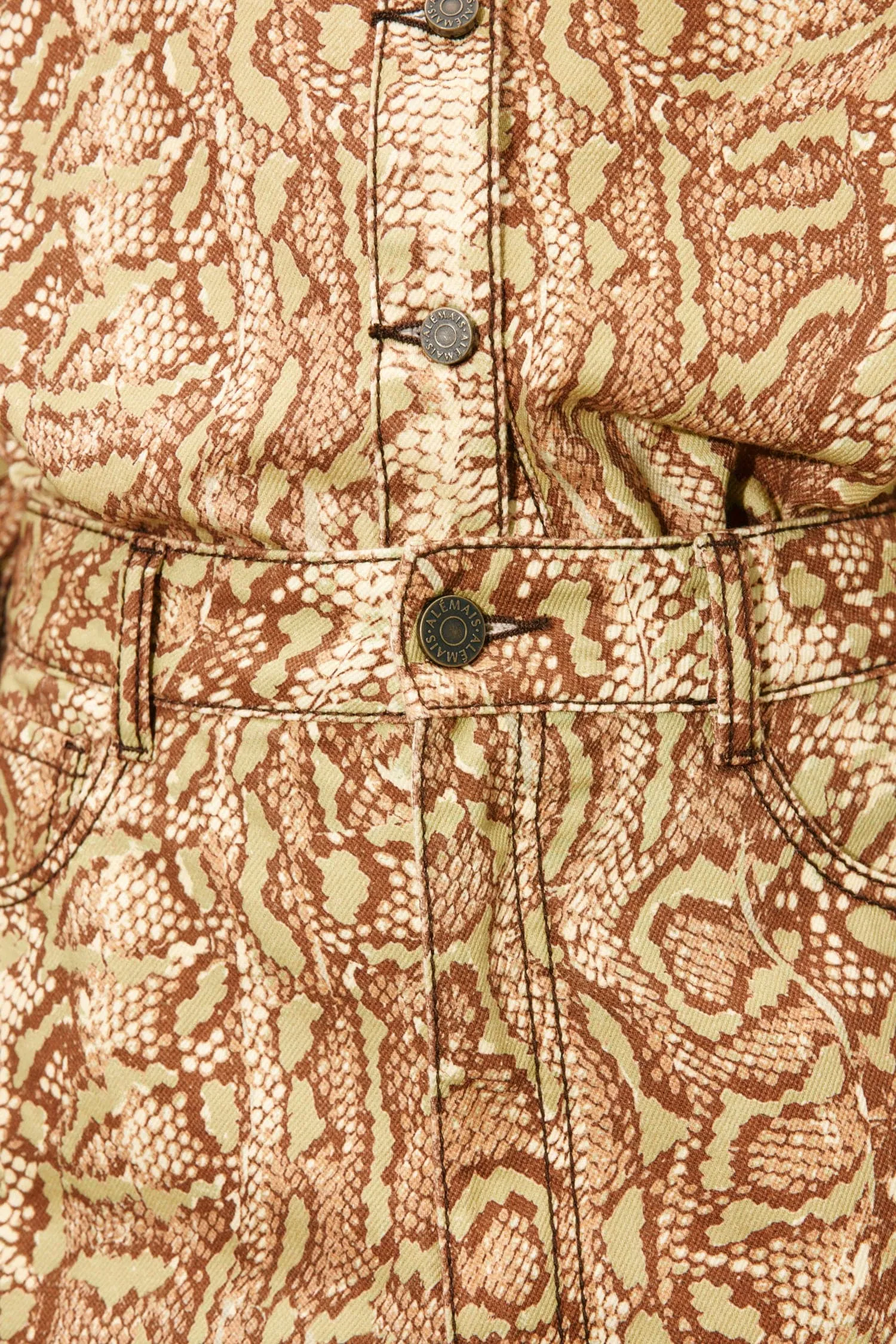 BOA DENIM MICRO SHORT sold by Alemais product image thumbnail 5