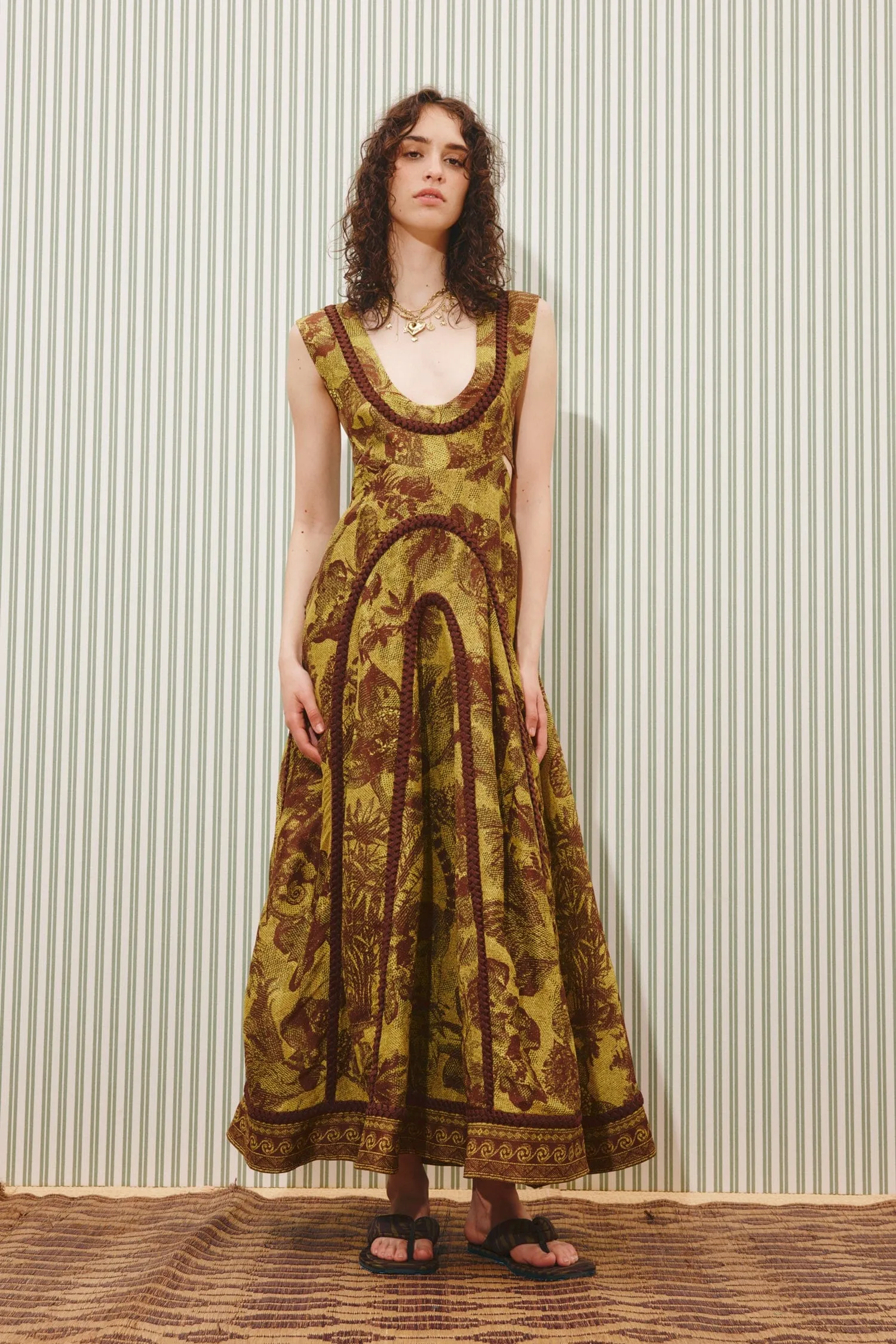 CHARLEY MIDI DRESS sold by Alemais product image thumbnail 2