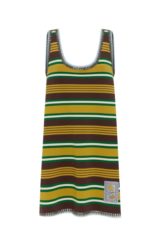 CLOVER KNIT MINI DRESS made by Alemais