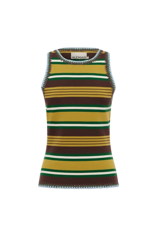 CLOVER KNIT TOP made by Alemais