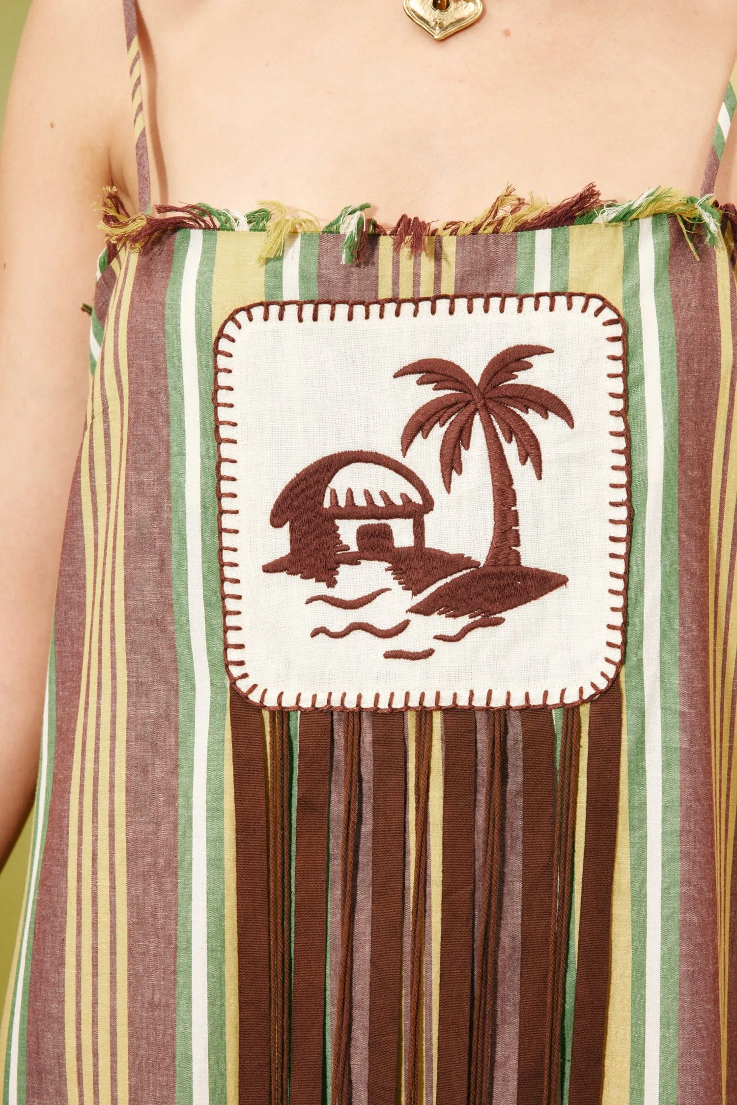 CLOVER MIDI DRESS sold by Alemais product image thumbnail 5