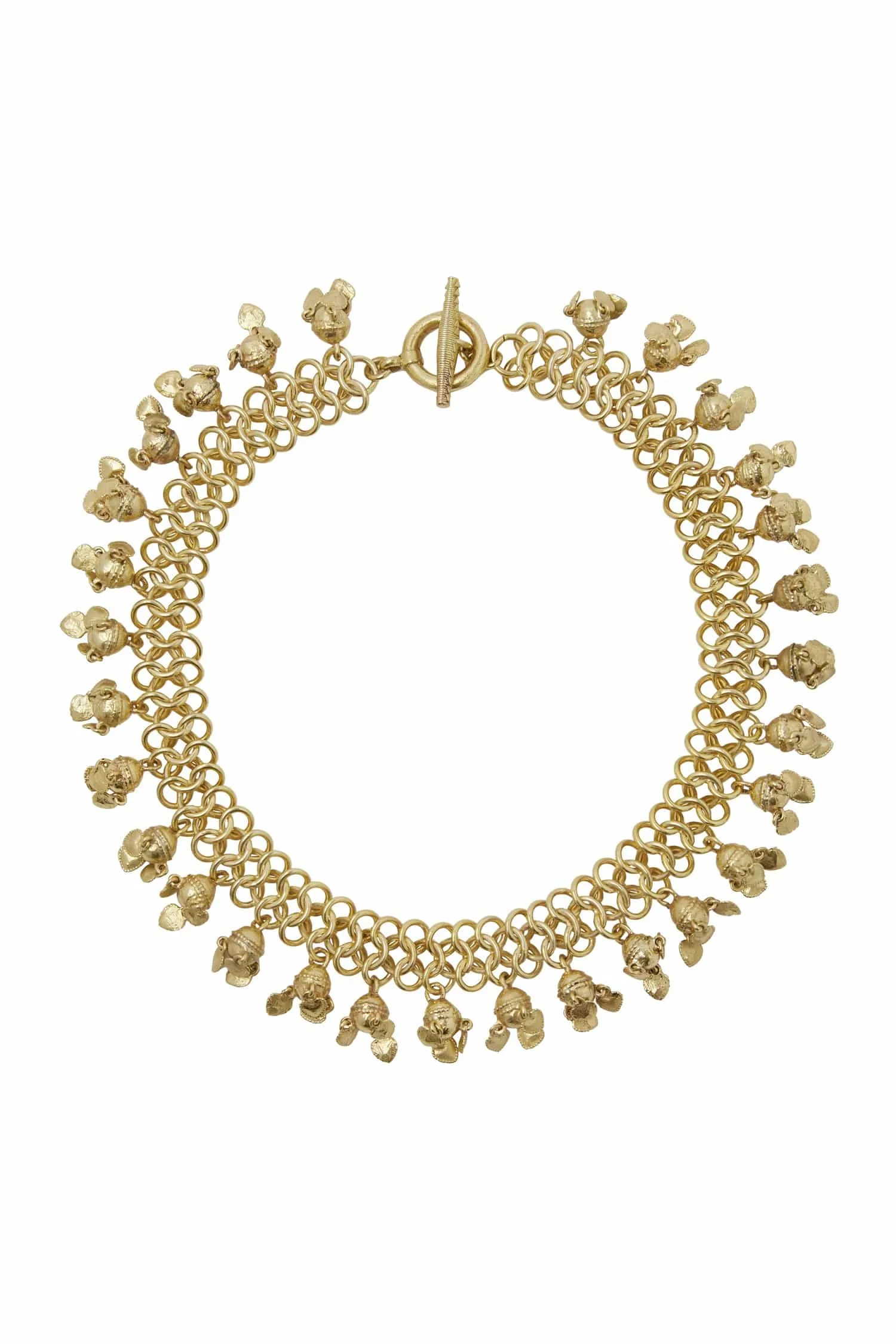 LE JARDIN HEART TASSEL NECKLACE sold by Alemais