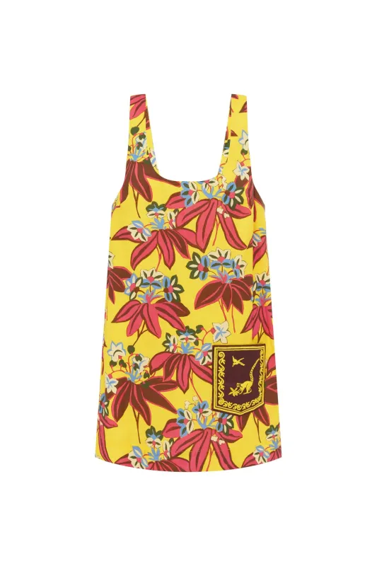 LEO EMBROIDERED MINI DRESS sold by Alemais