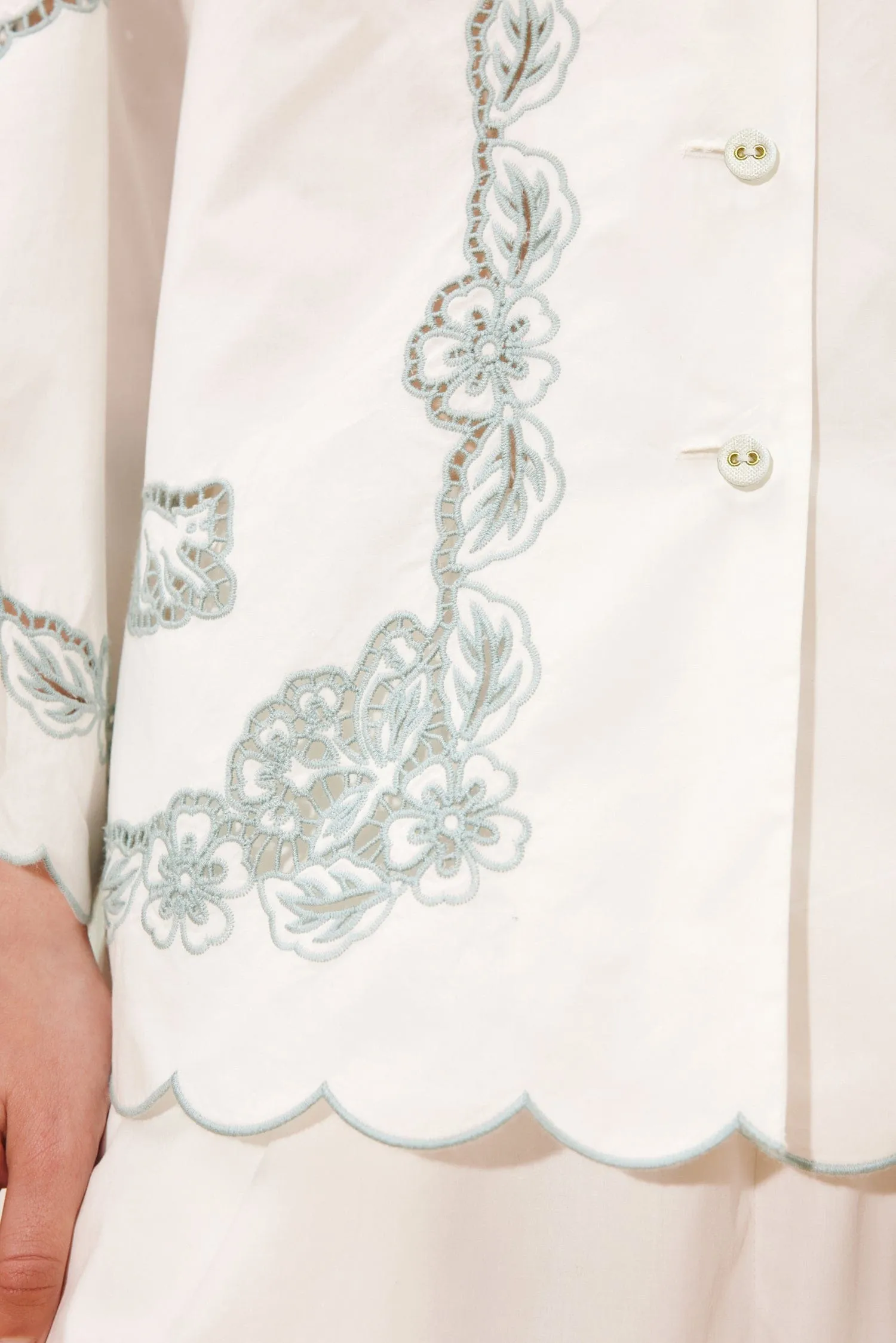 LOUIE EMBROIDERED SHIRT sold by Alemais product image thumbnail 5