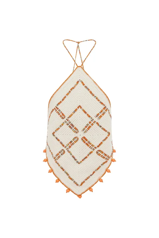 MARVA CROCHET TOP made by Alemais