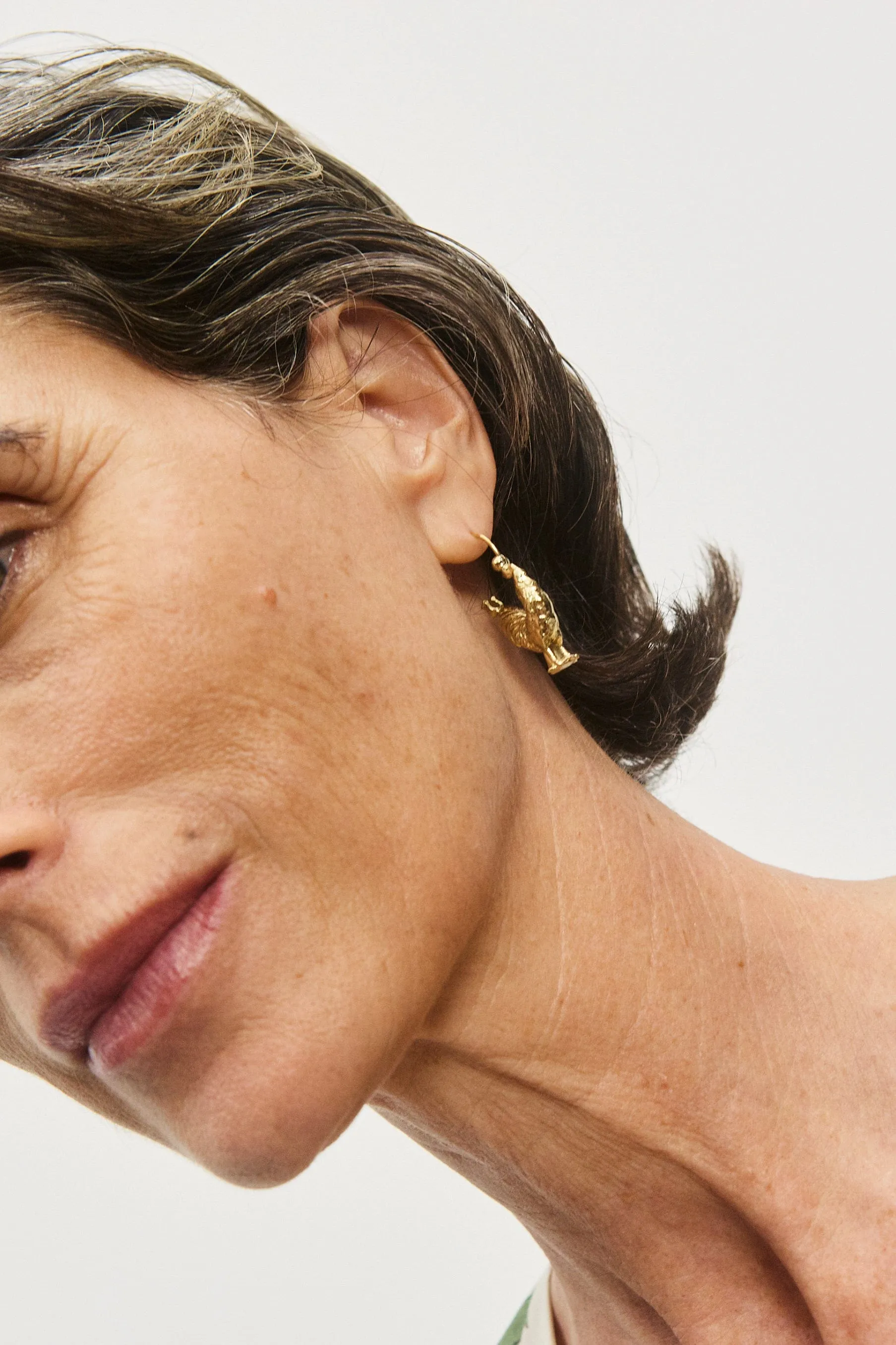 TESORI ROOSTER EARRINGS sold by Alemais product image thumbnail 2