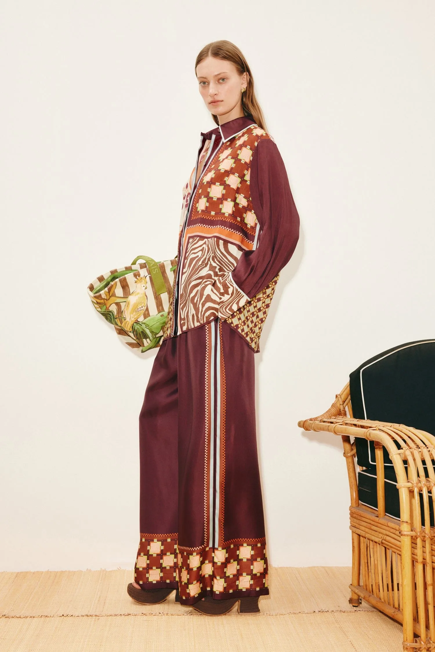 WILSON SILK SHIRT sold by Alemais product image thumbnail 3